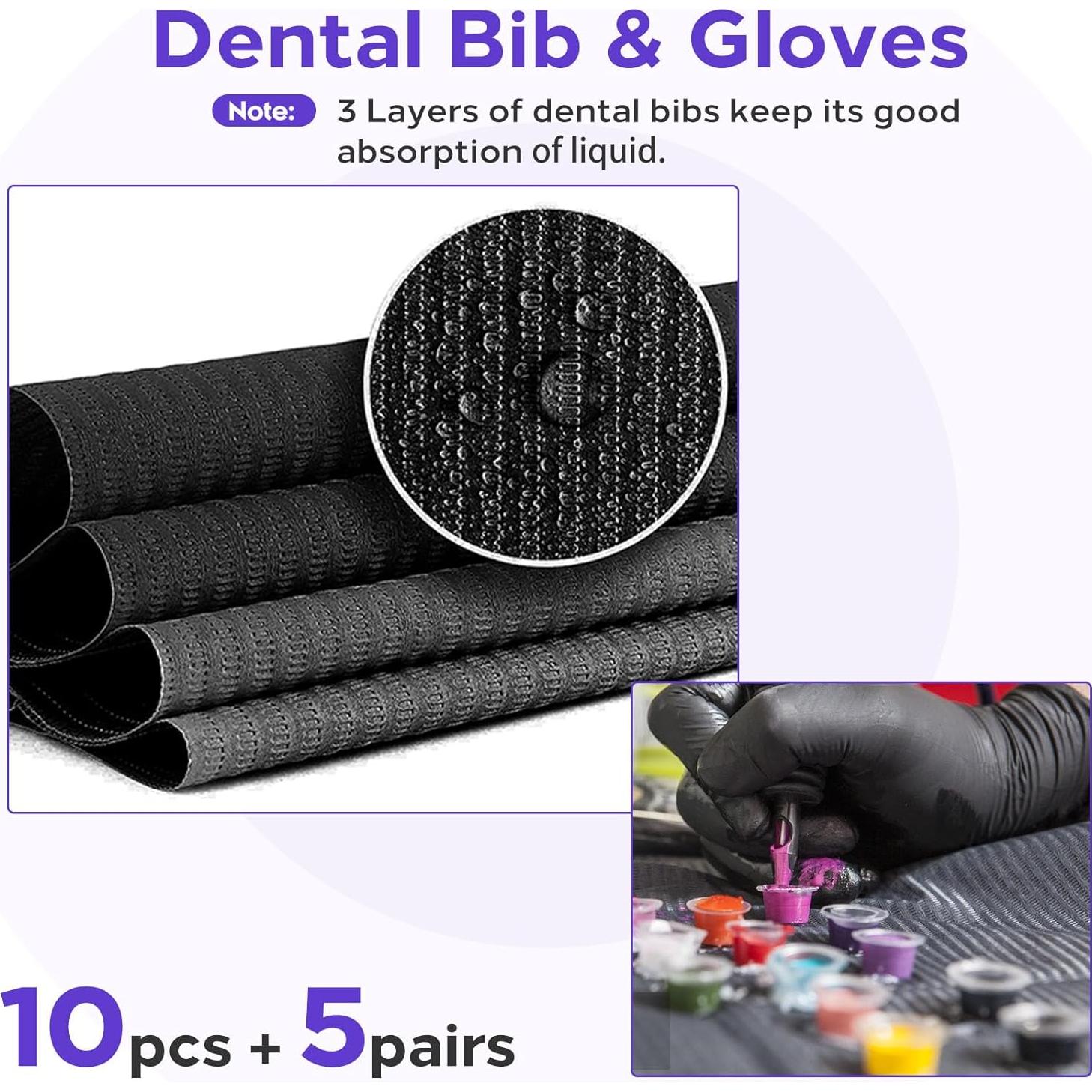 Kit de Práctica de Tatuaje Usiriy 85 Piezas - Piel Falsa y Suministros