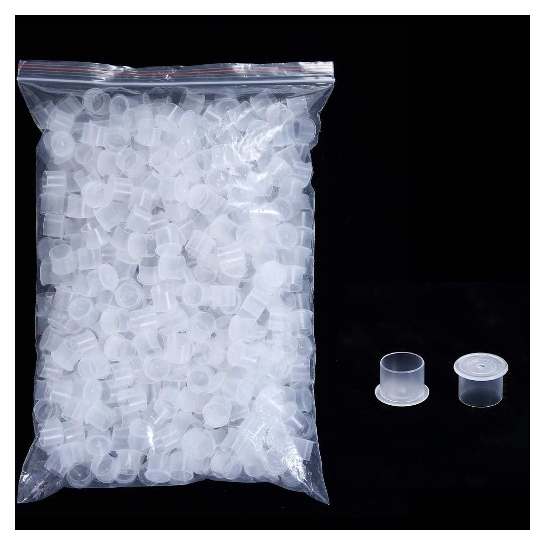 Tazas de Tinta para Tatuaje DOWEI 1000pcs 11x13mm Plástico