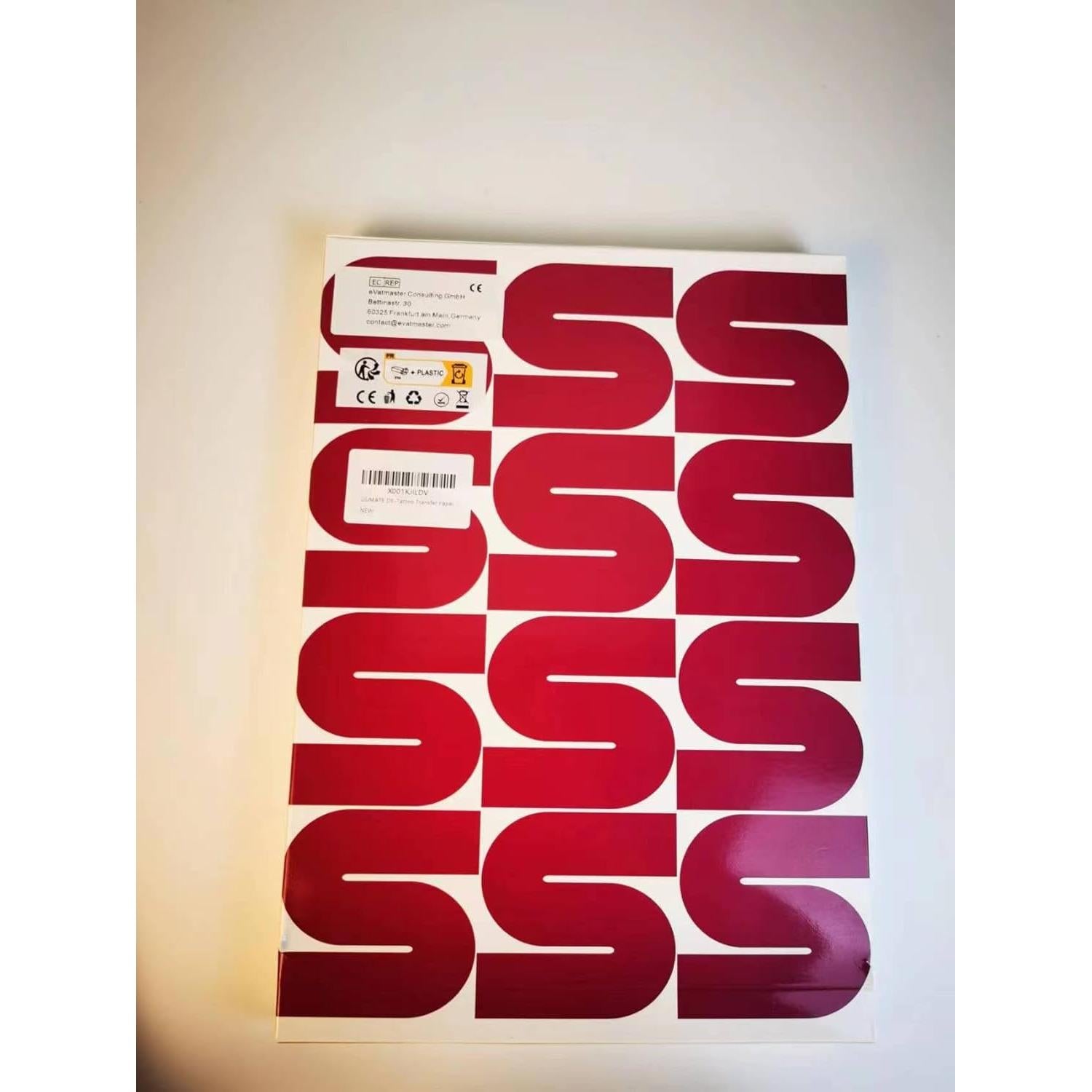 Papel de Transferencia de Tatuaje LIUMATE A4 100 Hojas 4 Capas