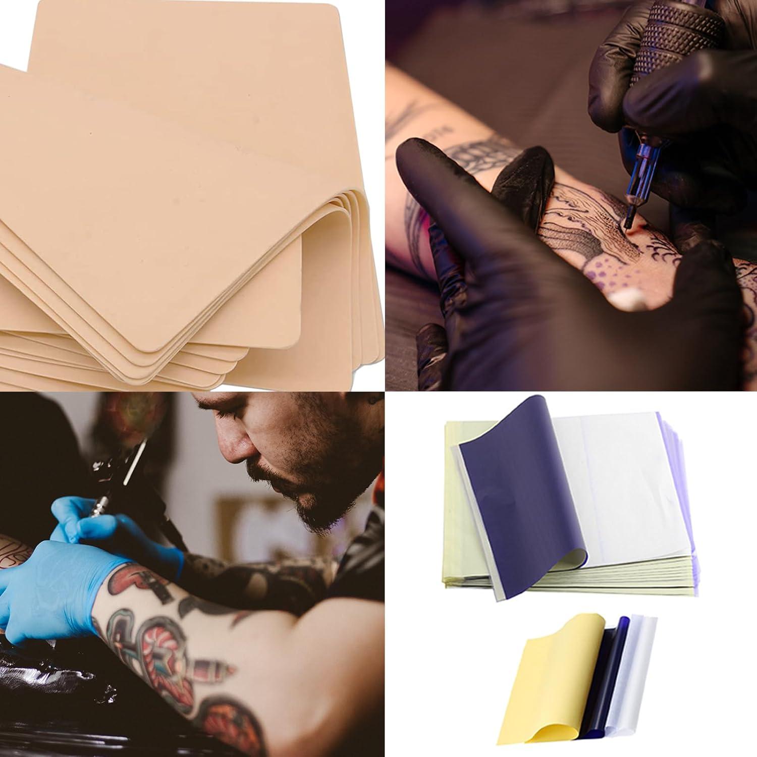 Kit de Práctica de Tatuaje Yugui 30 Piezas Piel y Papel