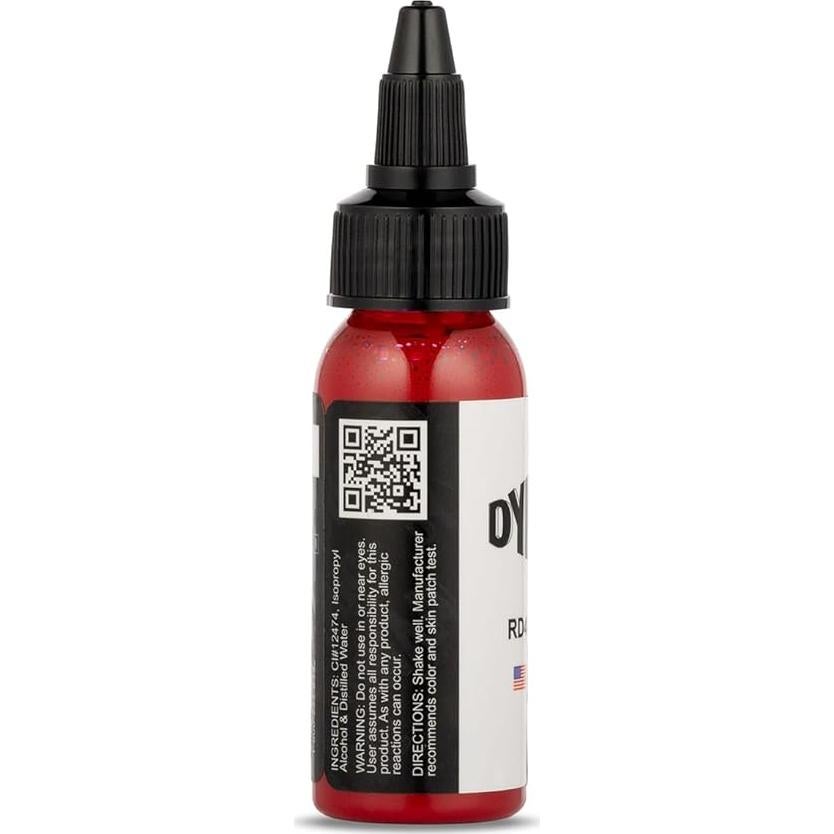 Tinta para Tatuajes Dynamic Color Rojo Burdeos 30ml Esterilizada