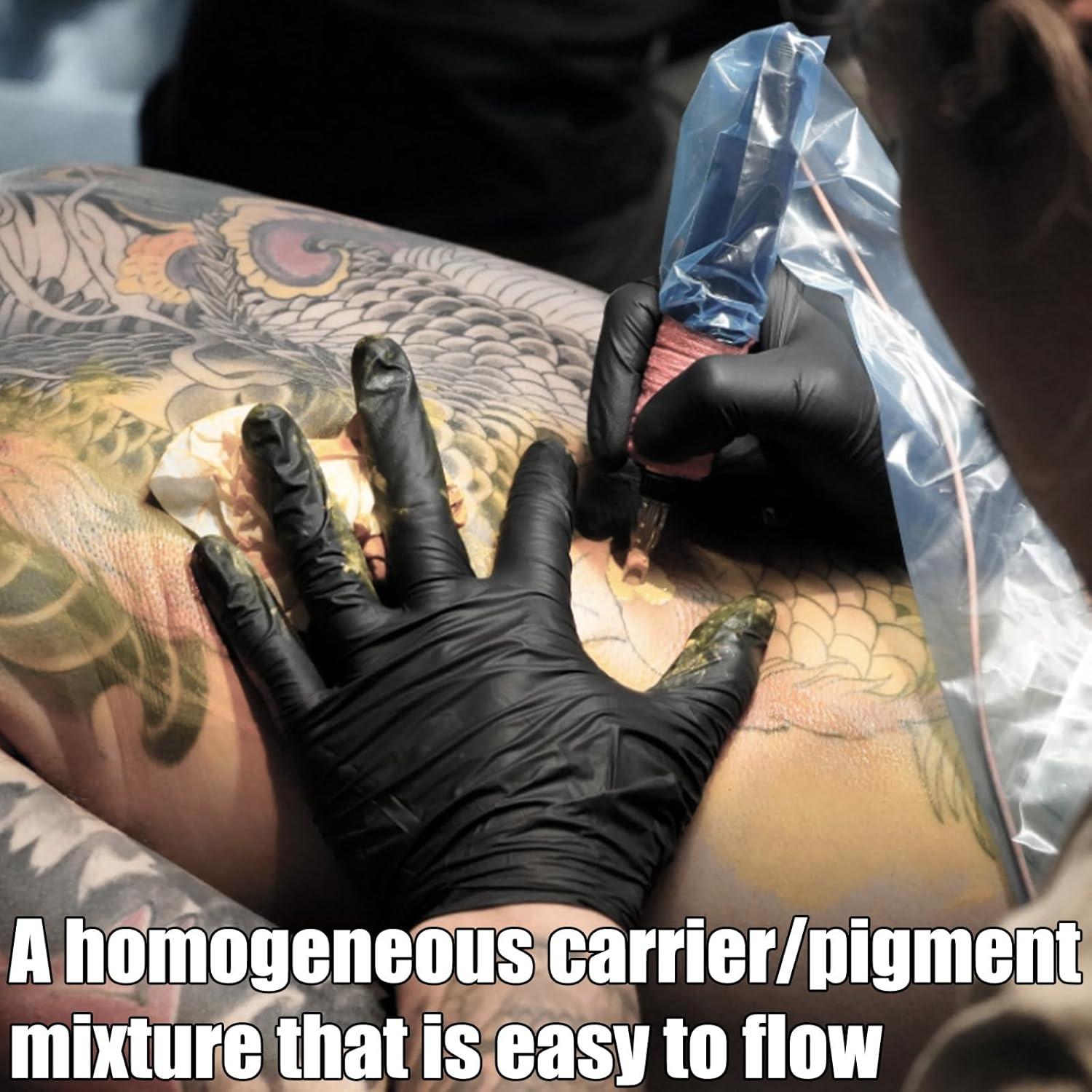 Set de Tinta Profesional BAODELI 25 Colores 15 ml para Tatuajes