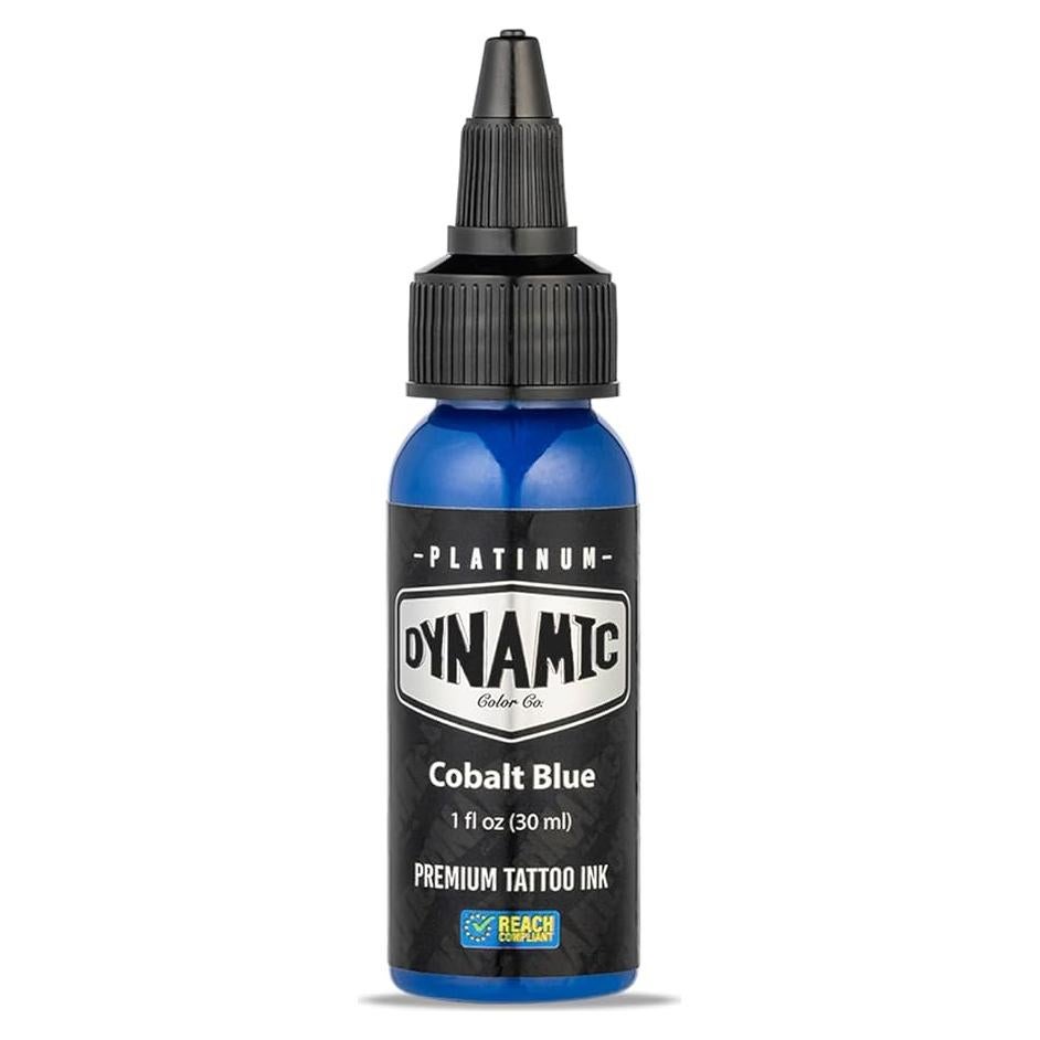 Tinta para Tatuajes Dynamic Color Co Azul Cobalto 30 ml