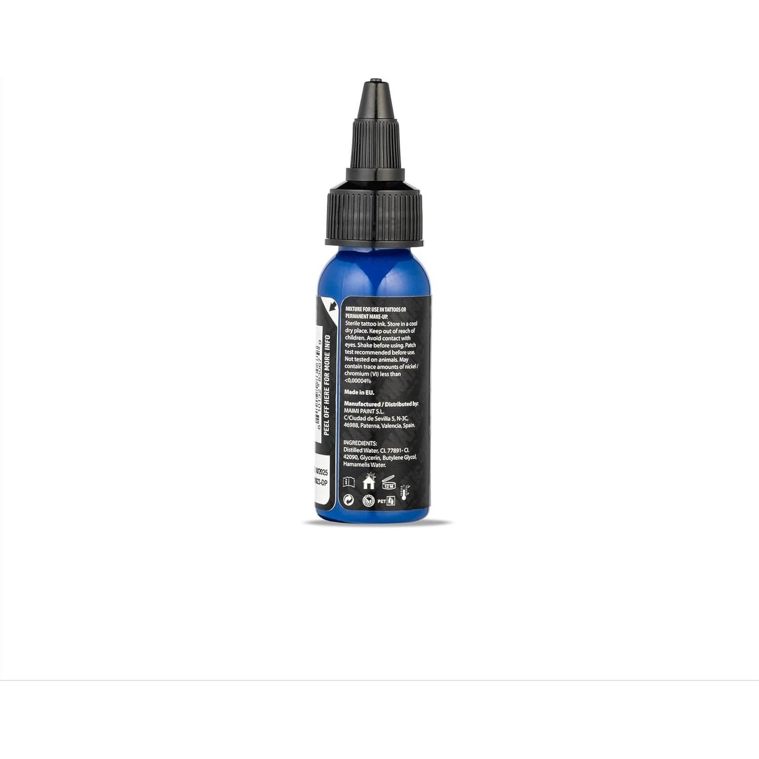Tinta para Tatuajes Dynamic Color Co Azul Cobalto 30 ml