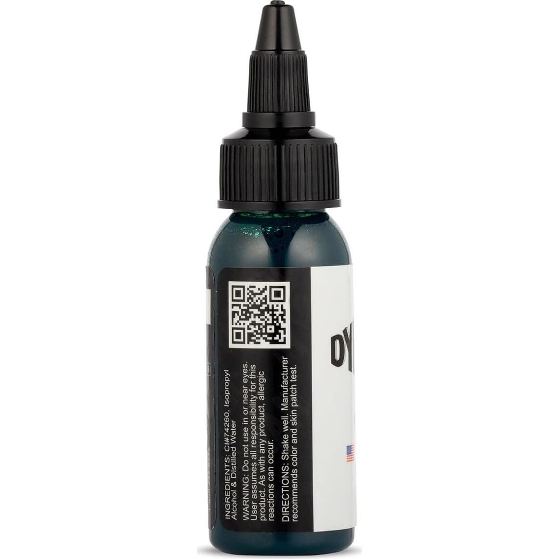 Tinta para Tatuajes Verde Dynamic Color Co 29.57 ml Esterilizada