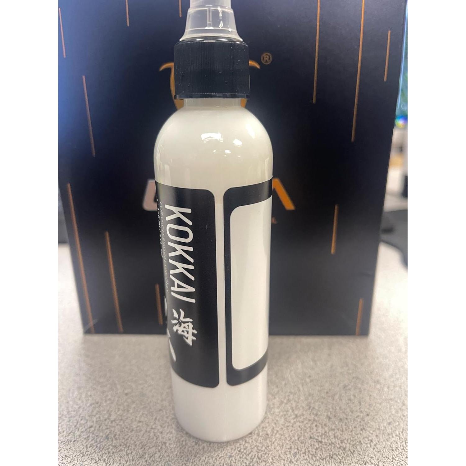 Tinta para Tatuajes Kokkai Sumi Luna Blanca 14.79 ml Libre de Acrílicos