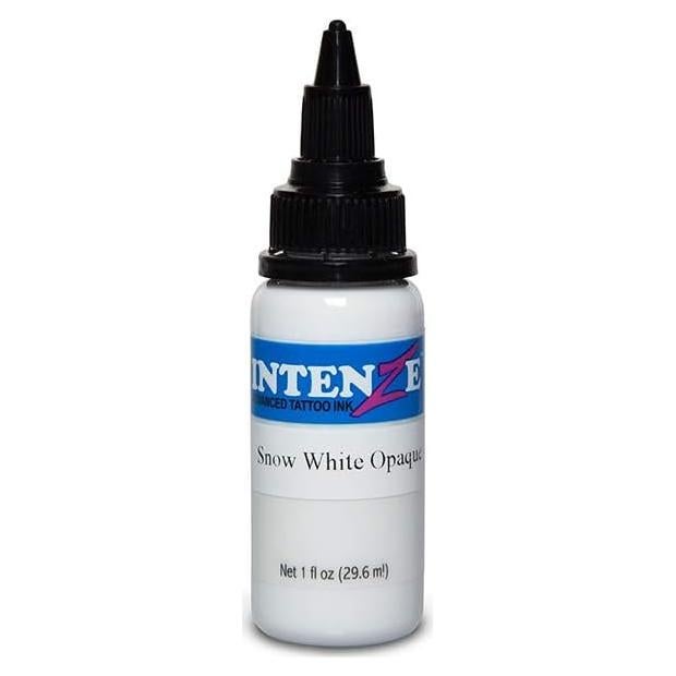Tinta de Tatuaje Intenze Blanco Nieve Opaco 15ml