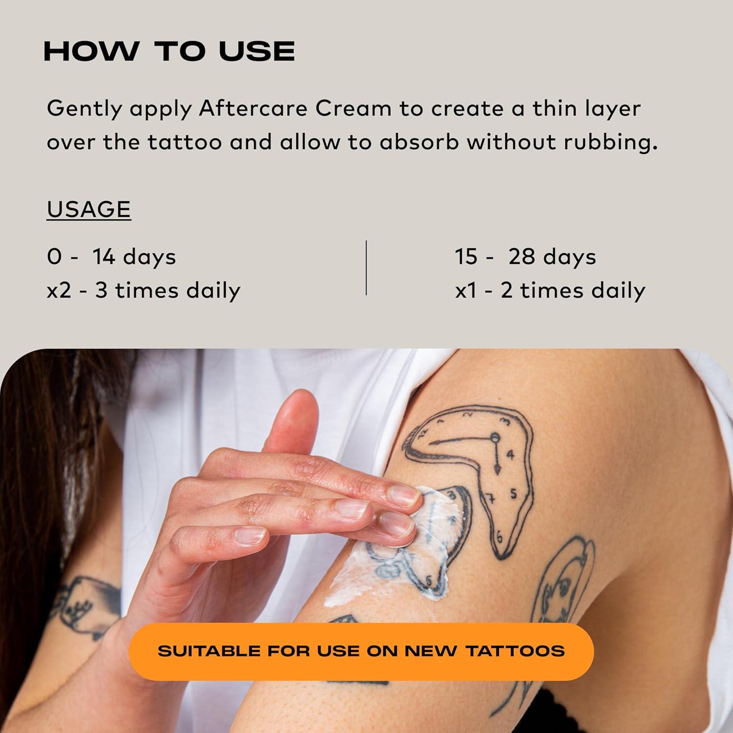 Crema de Cuidado Posterior para Tatuajes Stories & Ink 60 mL