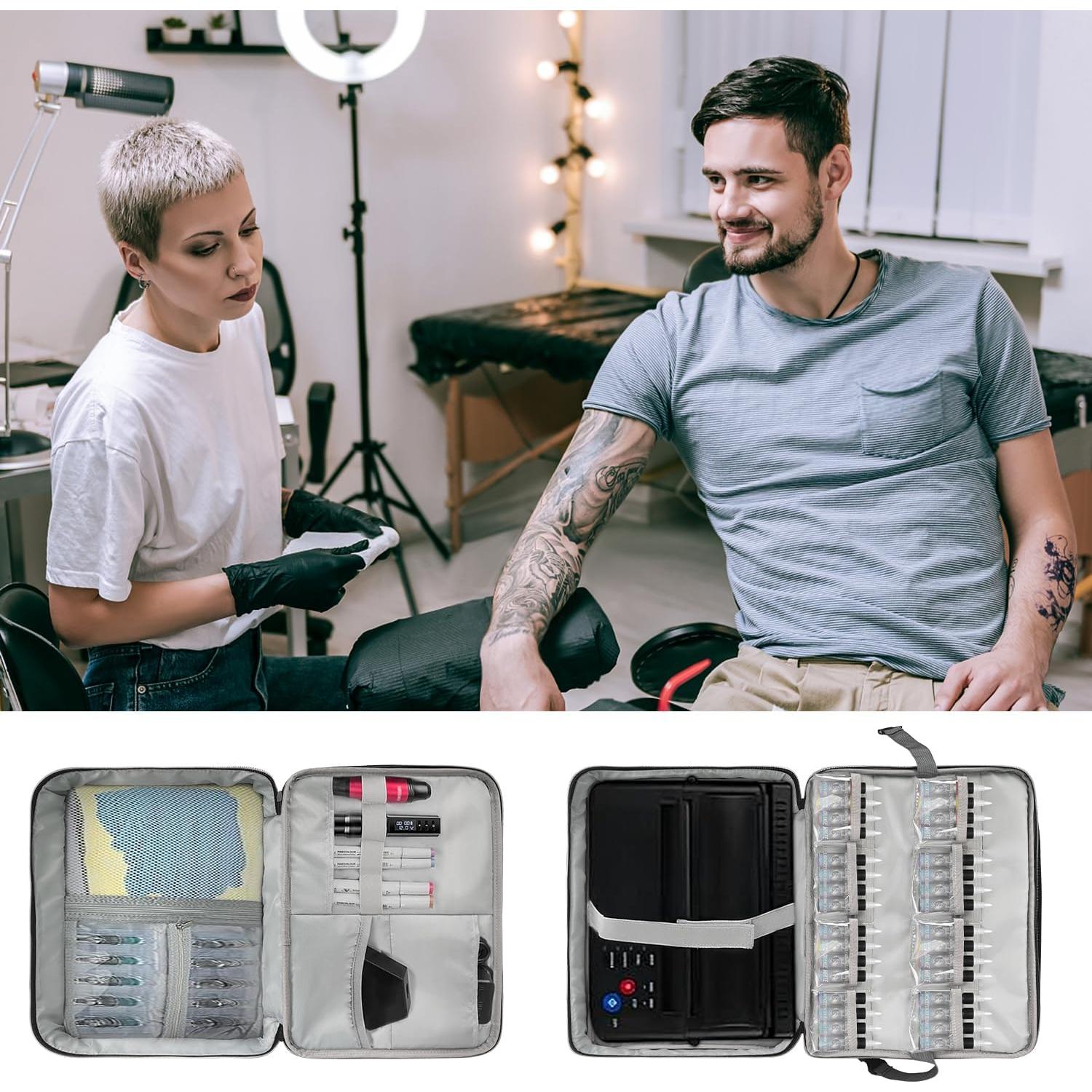 Funda de Transporte Grekos para Tatuajes - Organizador Doble Capa