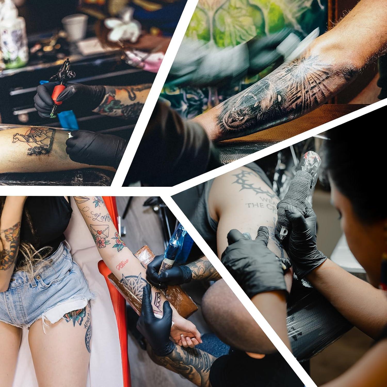 Tazas de Tinta para Tatuajes WZPB - 300 Piezas Mixtas