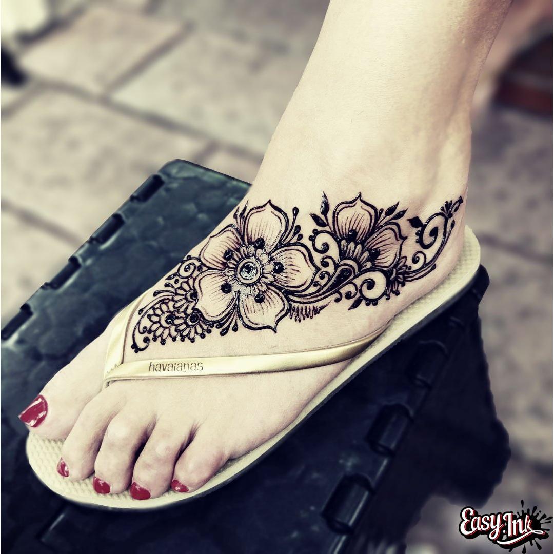 Kit Completo Tinta de Tatuaje Temporal Easy.ink 1oz Orgánica