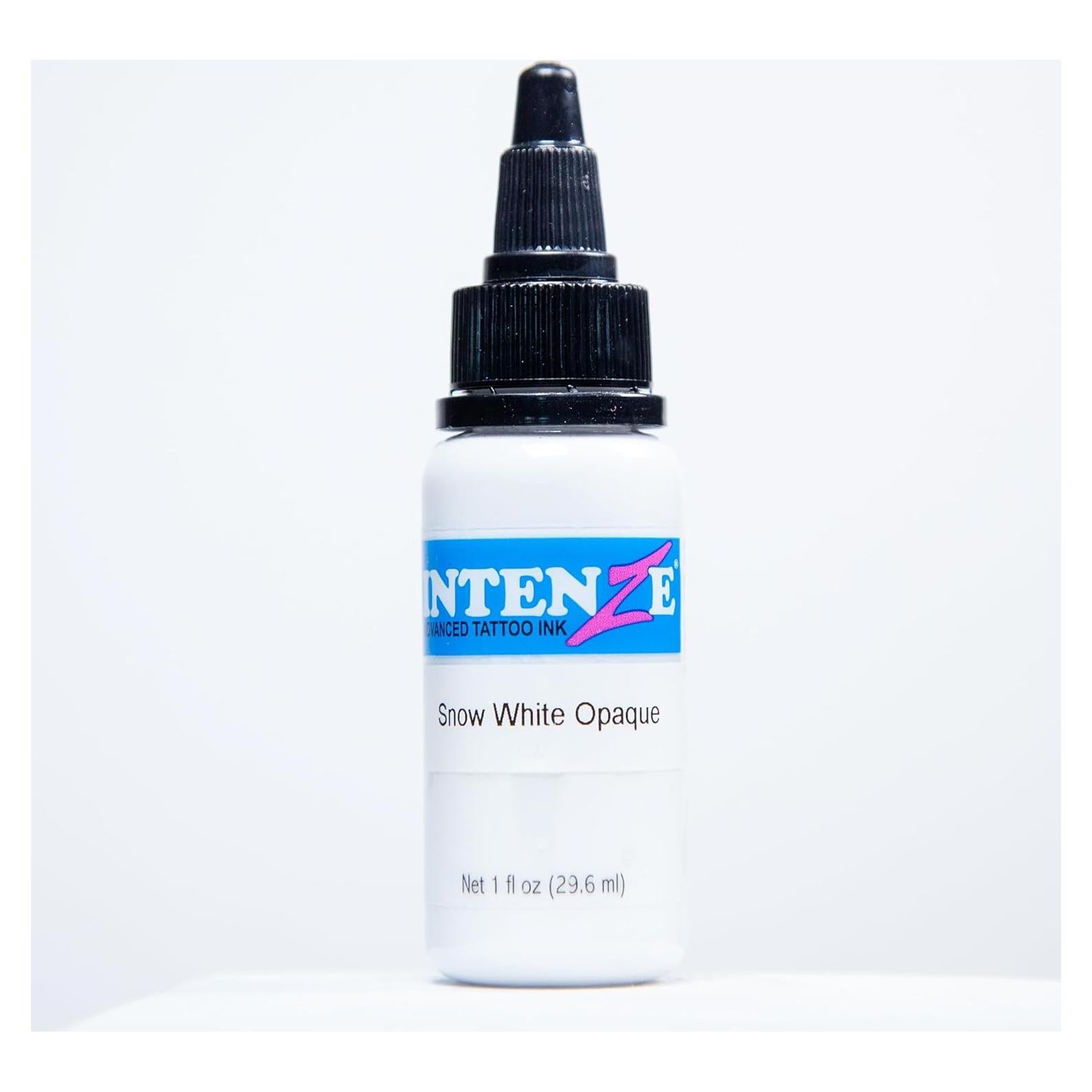 Tinta para Tatuajes Intenze Blanco Nieve Opaco 29.57ml - Alta Calidad