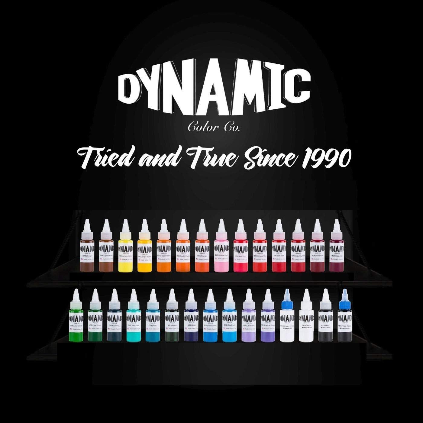 Tinta de Tatuaje Naranja Dinámica 30 ml - Profesional Larga Duración