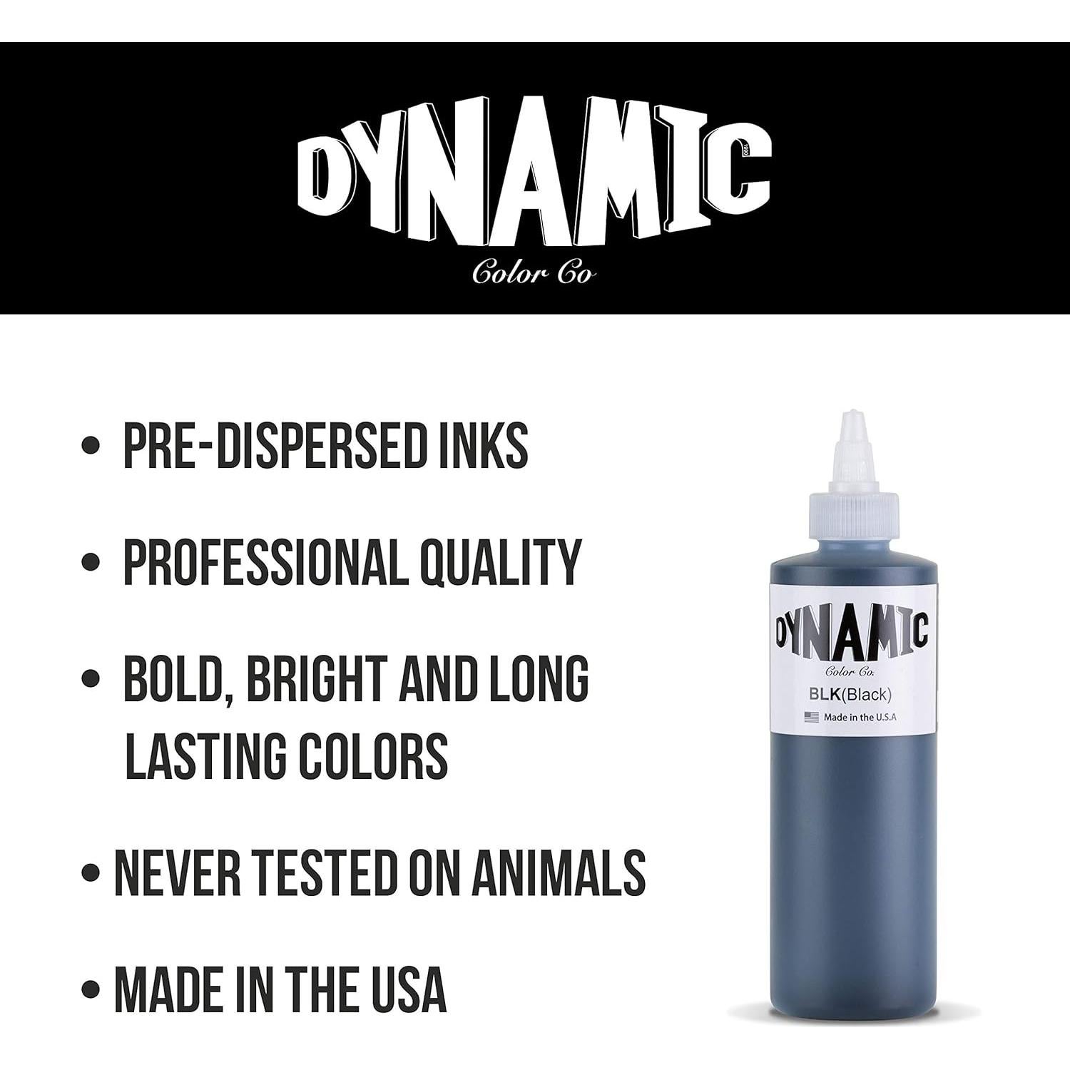 Tinta de Tatuaje Naranja Dinámica 30 ml - Profesional Larga Duración