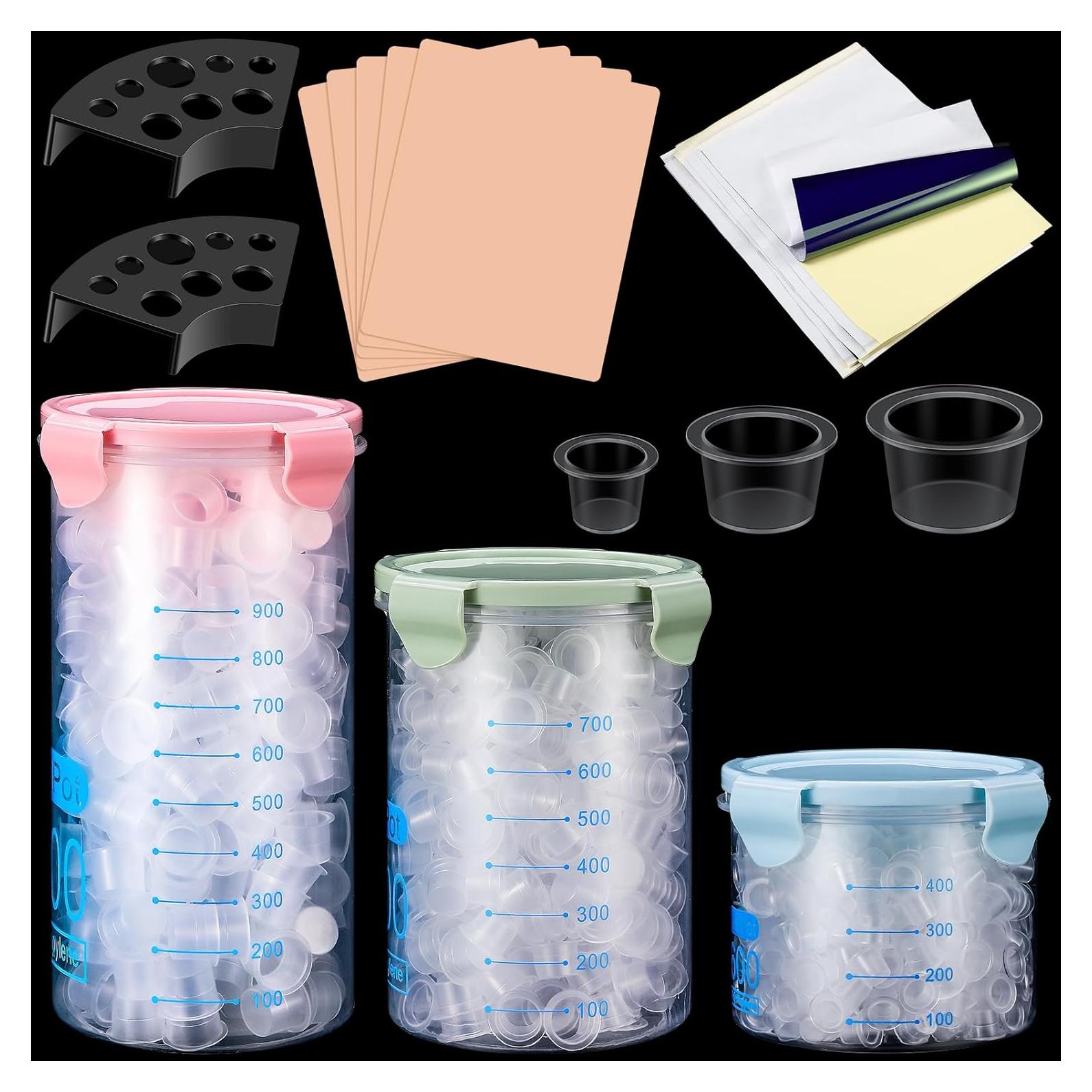 Kit de Práctica para Tatuajes Jingmore 1015 Piezas Completo