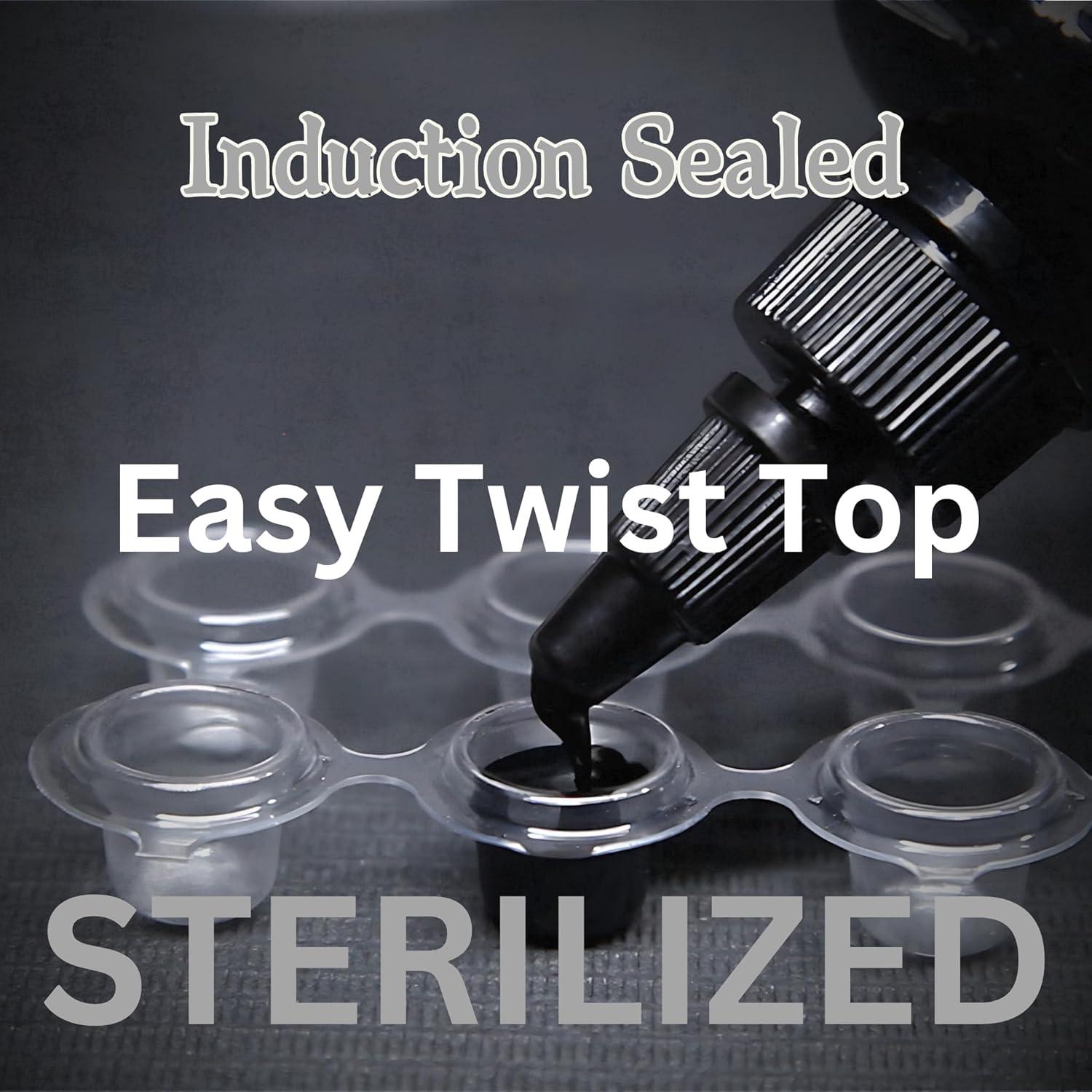 Tinta para Tatuajes Intenze True Black 236ml - Vegana y Esterilizada