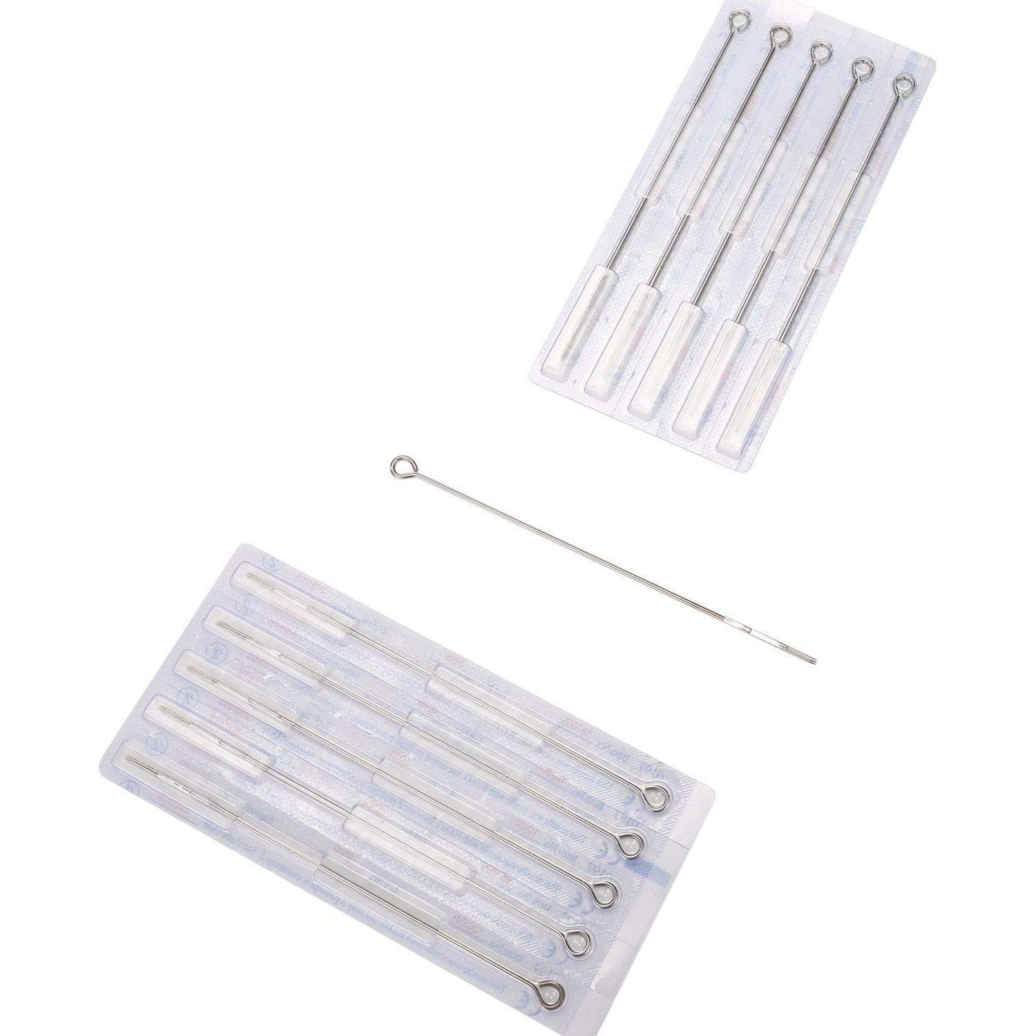 Agujas de Tatuaje Liner Redondo 1RL JY - 50pcs Acero Inoxidable