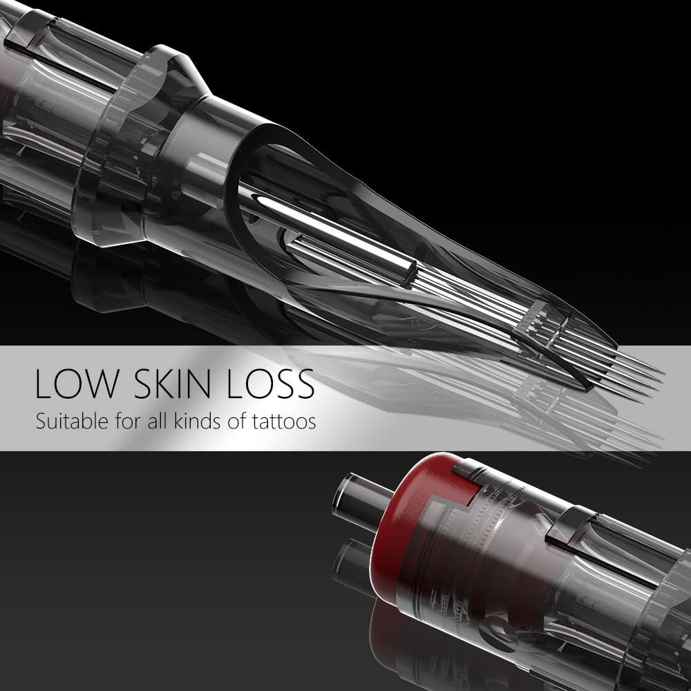 Agujas de Cartucho de Tatuaje Kiss of Dragon #12 0.35mm 20Pcs