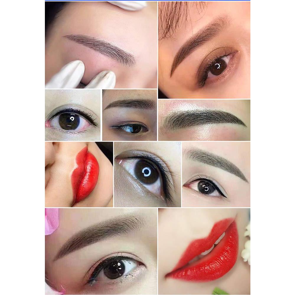 50 Agujas de Tatuaje S14 Inclinadas 14 Puntas 0.18 mm Desechables