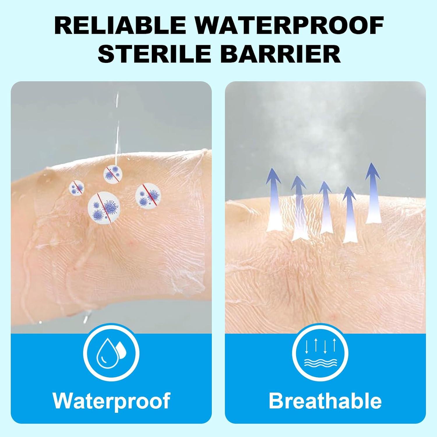 Vendaje Profesional para Tatuajes Autdor 2 Rollos 15.24cm x 1.83m