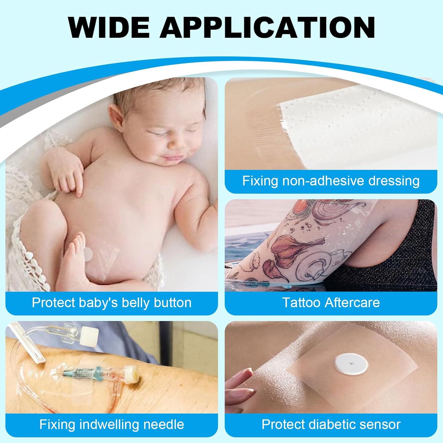 Vendaje Profesional para Tatuajes Autdor 2 Rollos 15.24cm x 1.83m