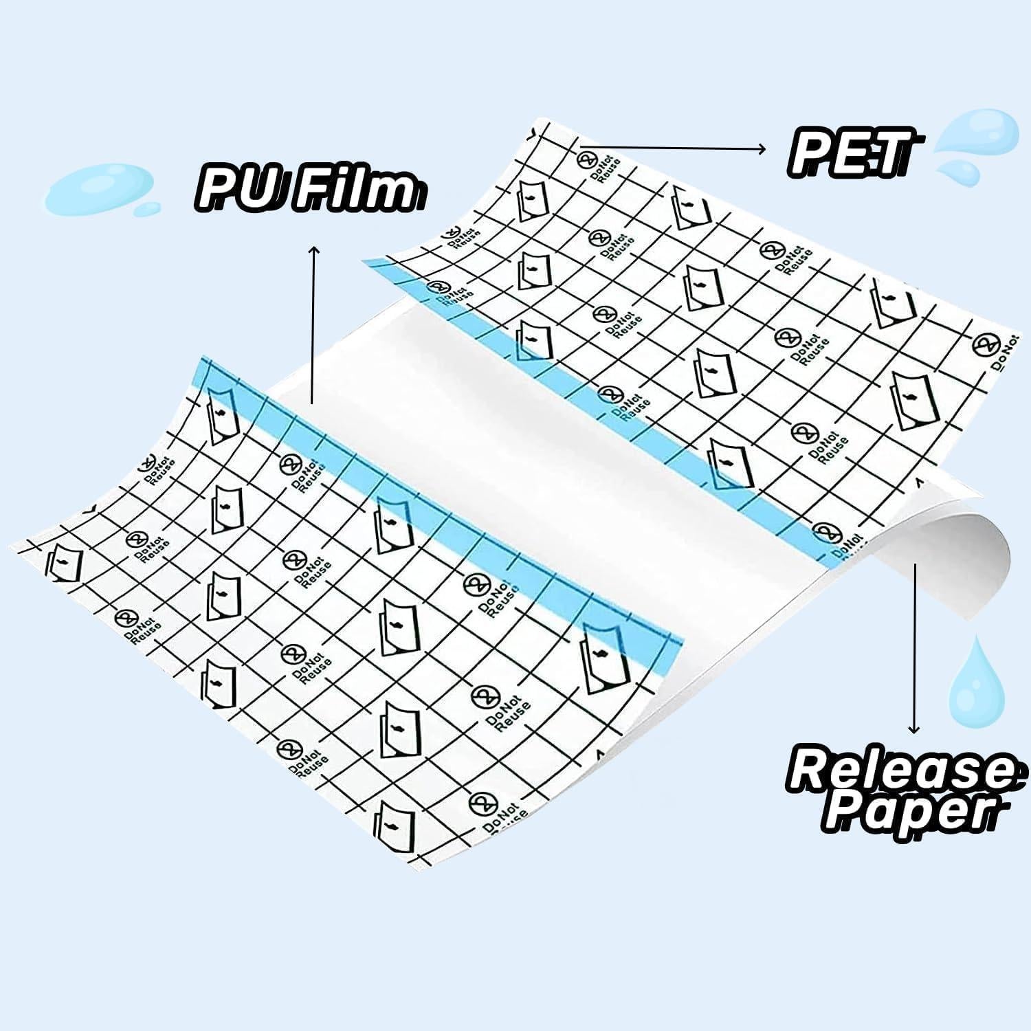 Vendaje para Tatuajes ANAMPION 15.24 cm x 5.5 m Impermeable