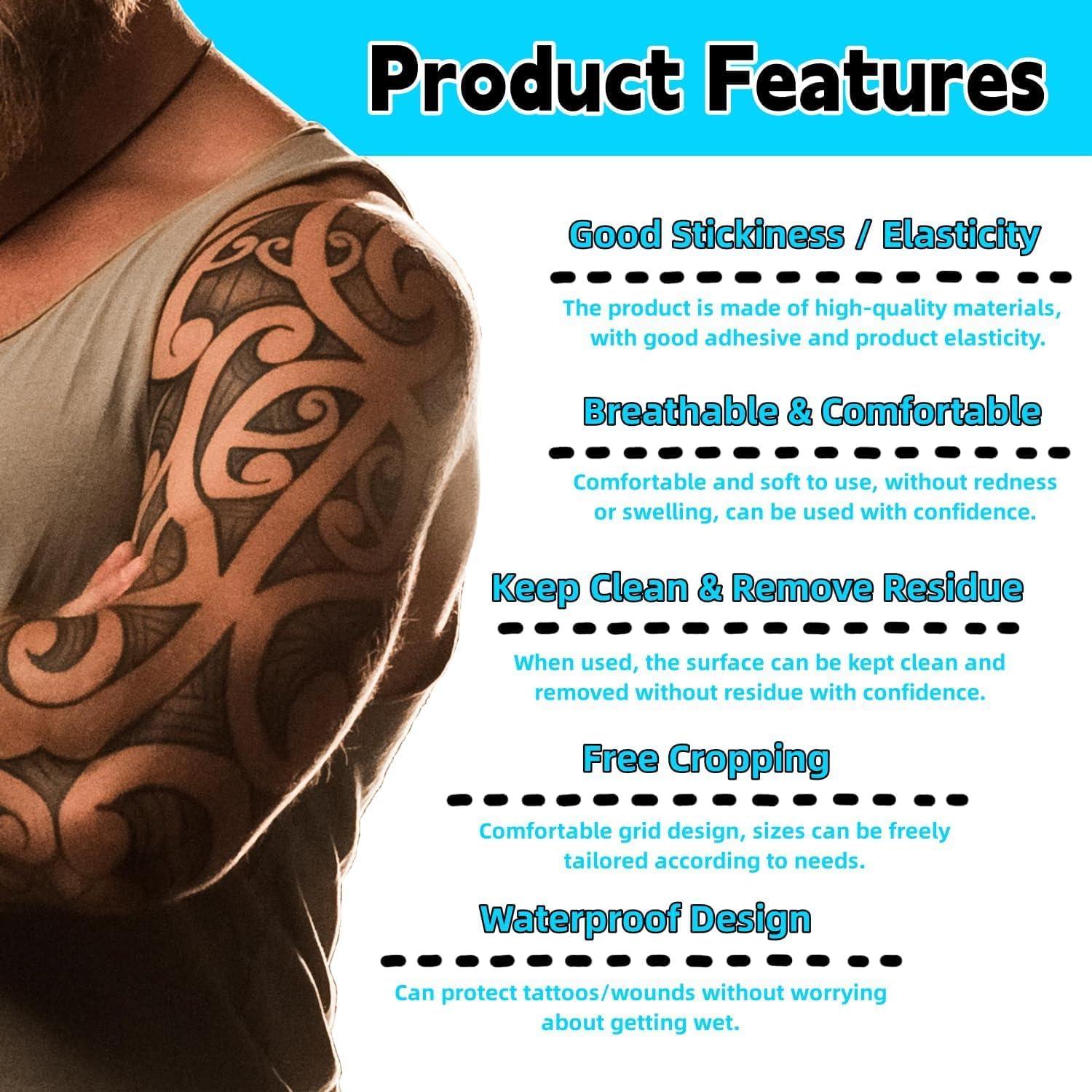 Vendaje para Tatuajes ANAMPION 15.24 cm x 5.5 m Impermeable