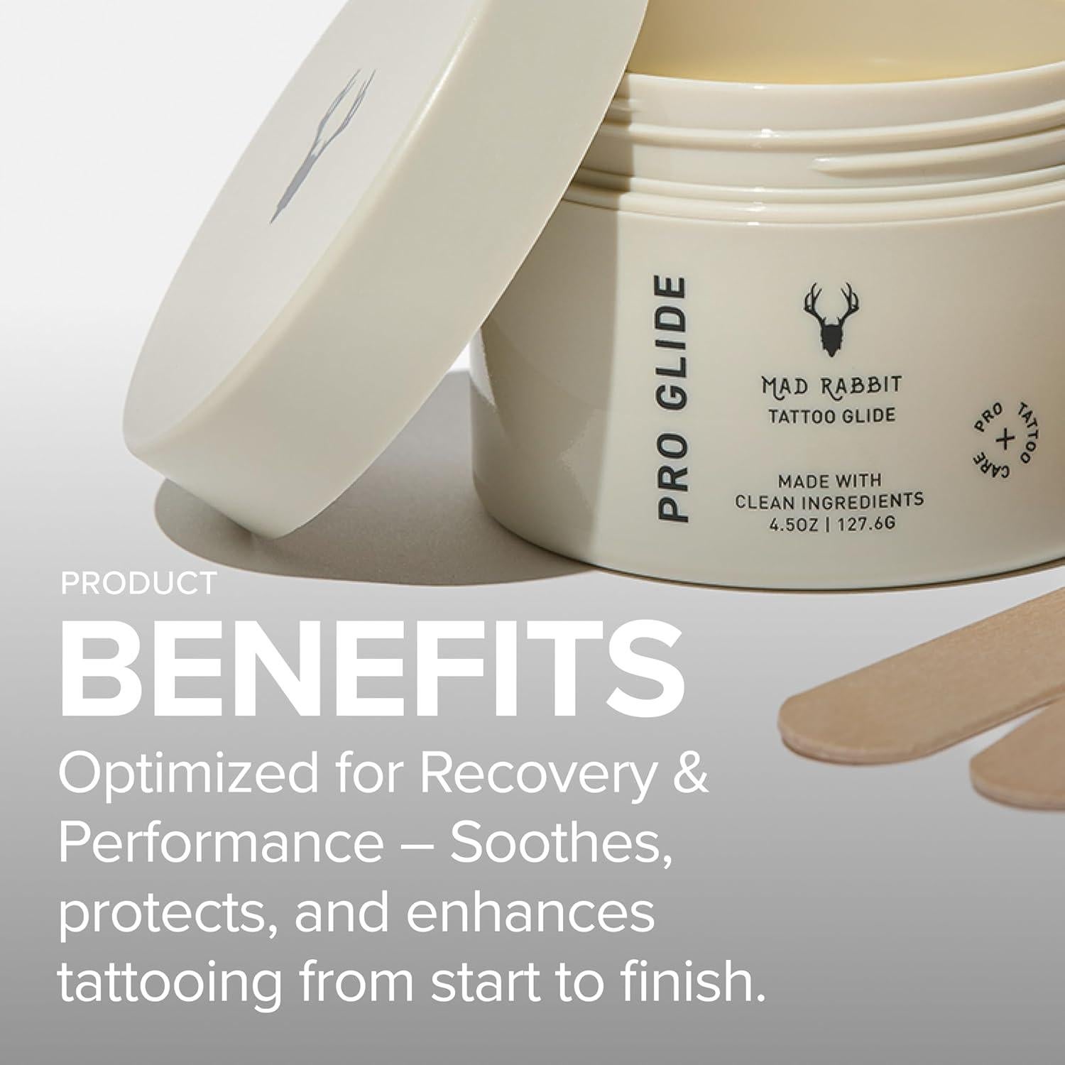 Mad Rabbit Tattoo Glide | Ungüento Vegano 127g para Tatuajes