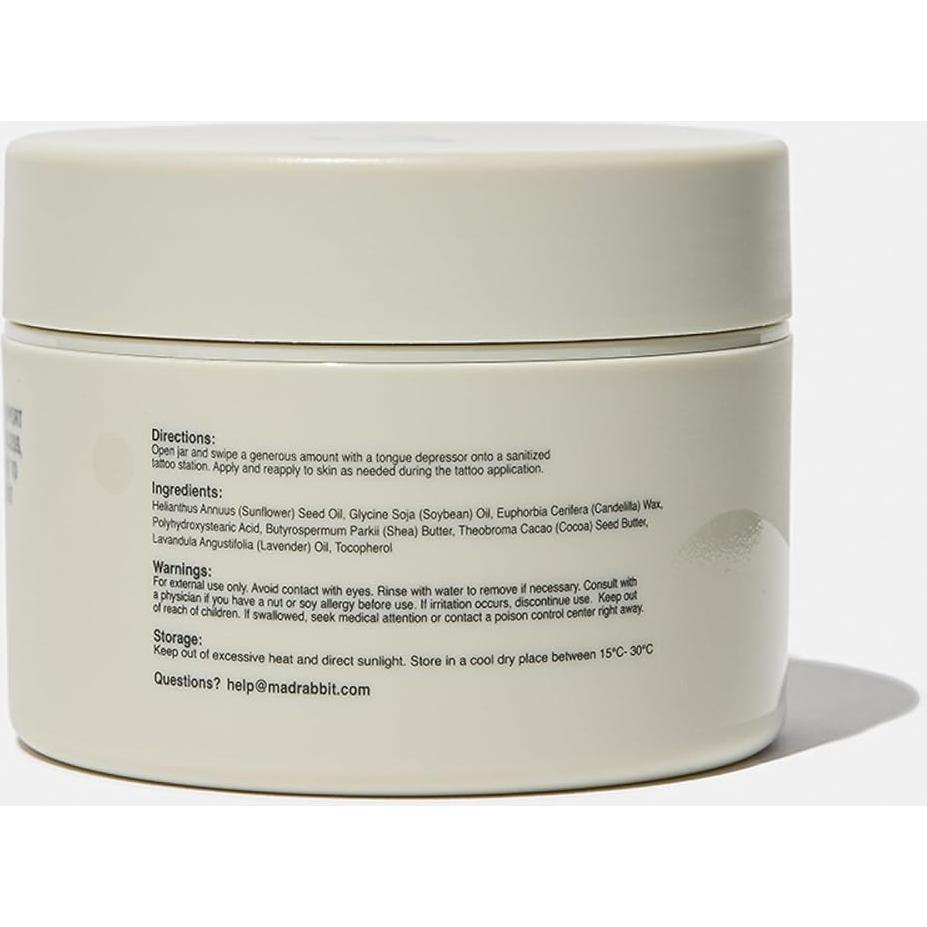 Mad Rabbit Tattoo Glide | Ungüento Vegano 127g para Tatuajes