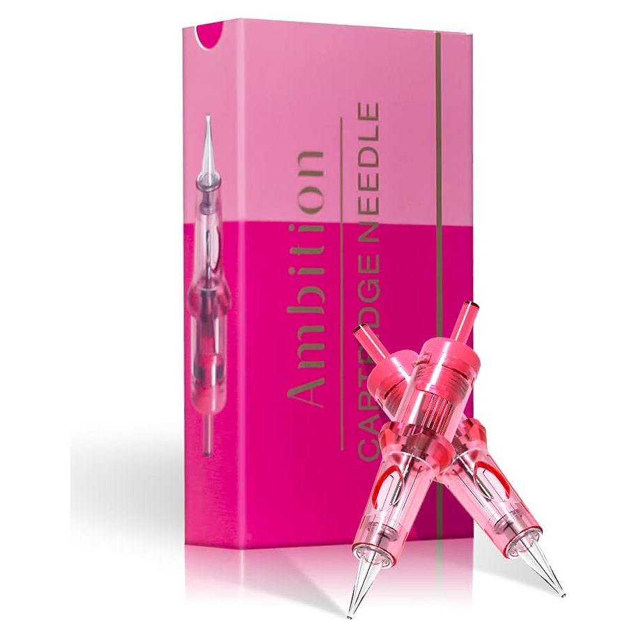 Agujas de Cartucho de Tatuaje Ambición 20Pcs 0.3mm Desechables