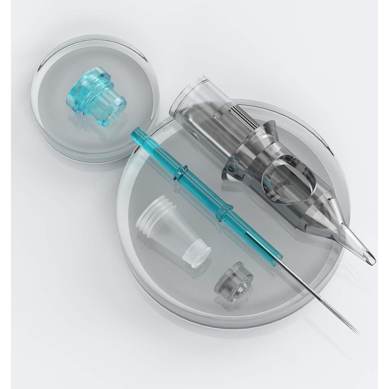 Cartuchos de Tatuaje STIGMA Caballero Acuamarina 20 Pcs 1RL