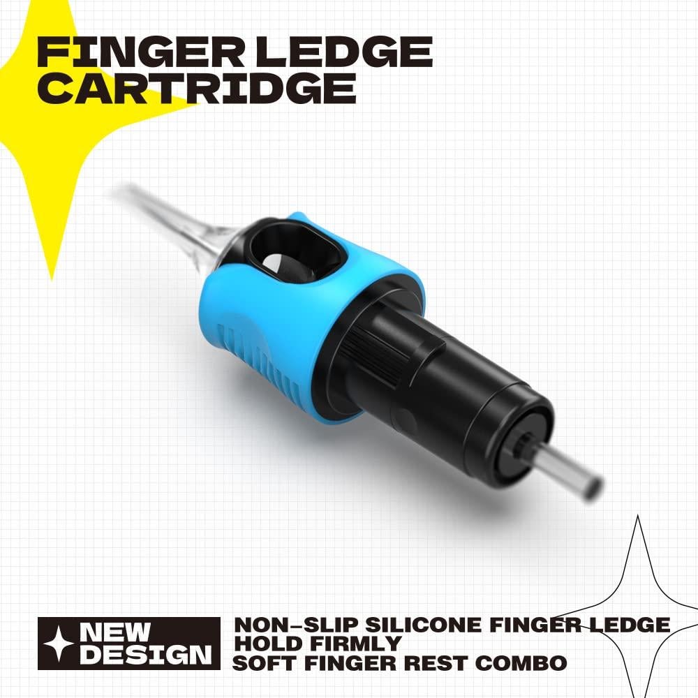 Agujas de Cartucho STIGMA Finger Ledge 0.3mm 16 Pcs Liner