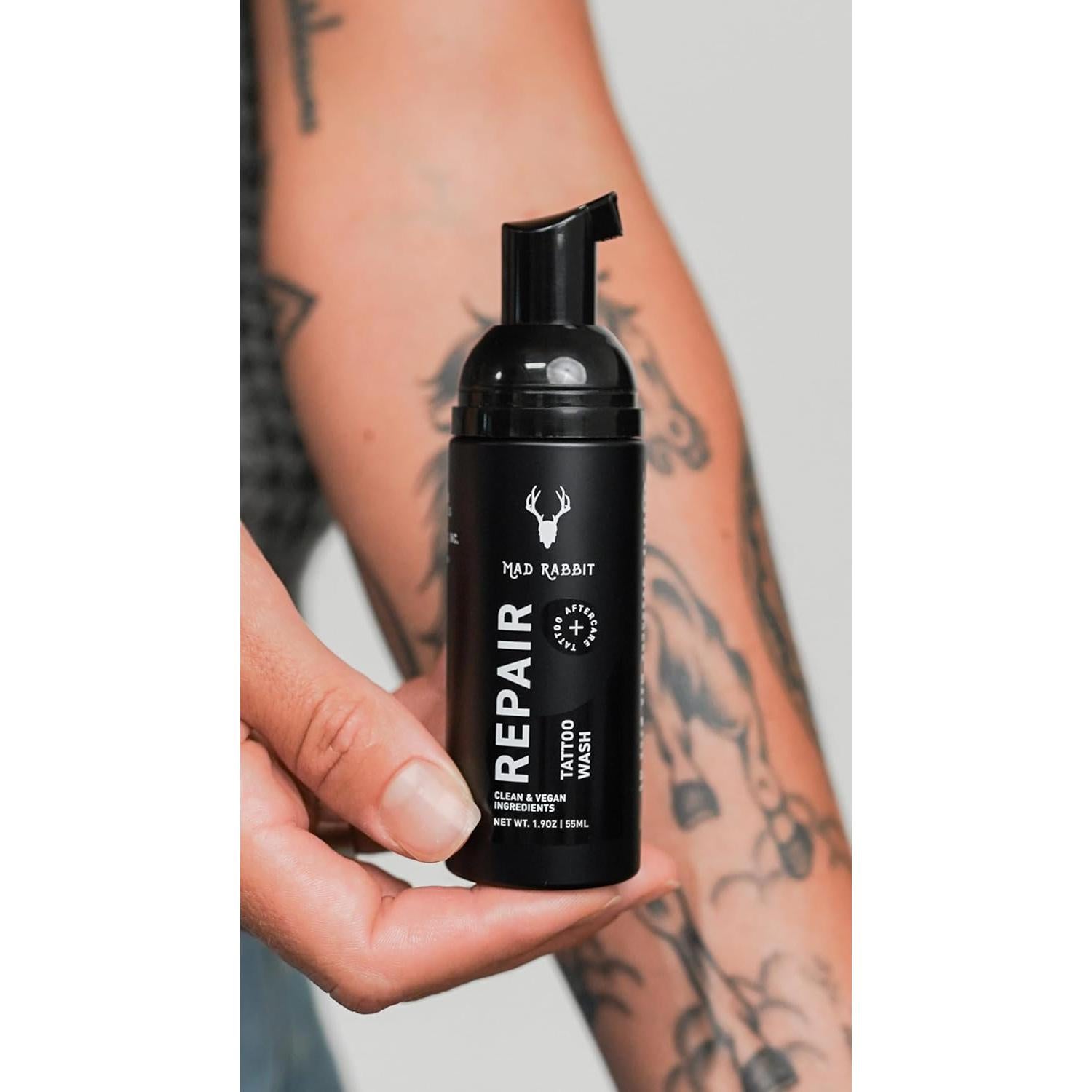 Jabón para Cuidado de Tatuajes Mad Rabbit 60ml - Sin Fragancia