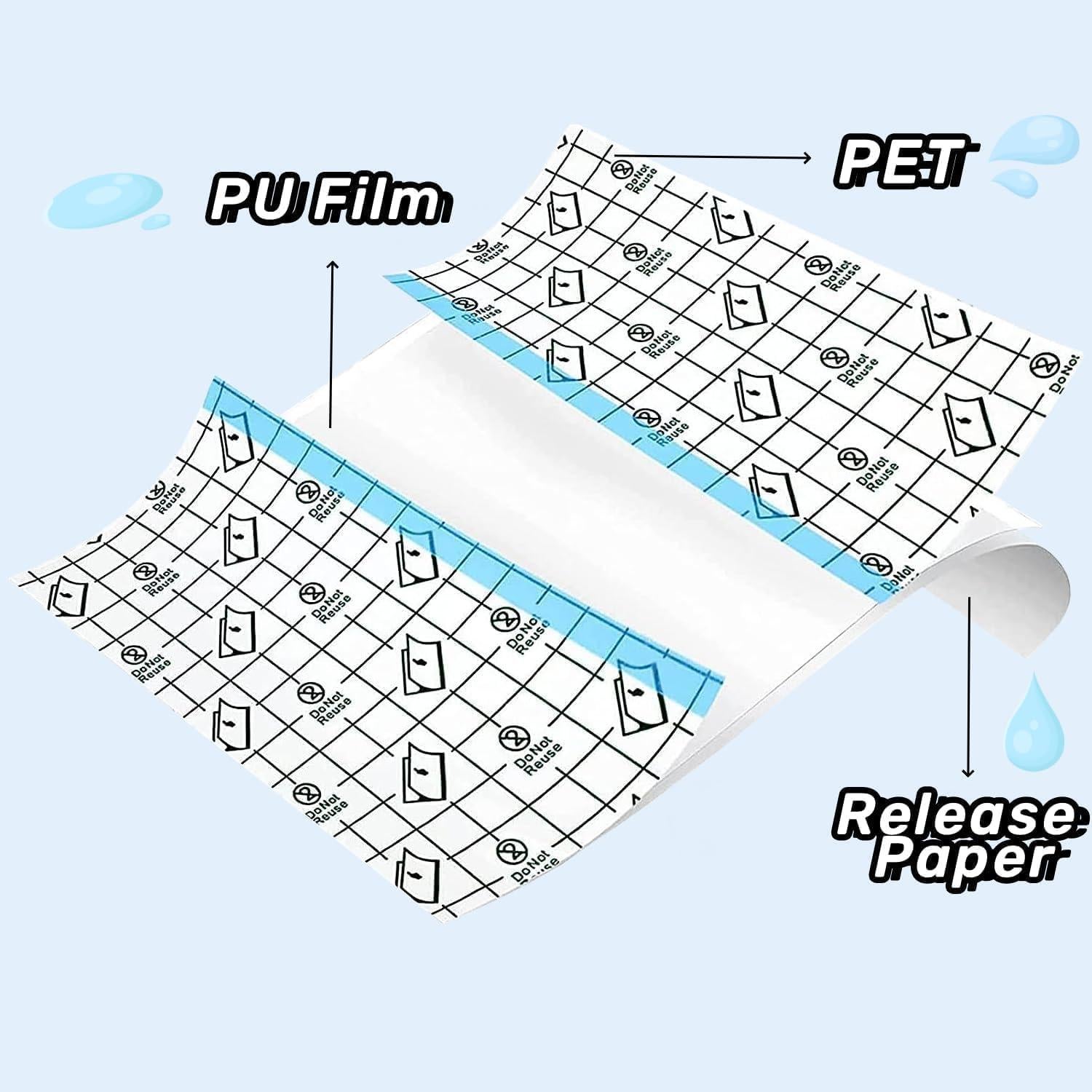 Vendaje Impermeable ANAMPION 15.24cm x 1.83m para Tatuajes