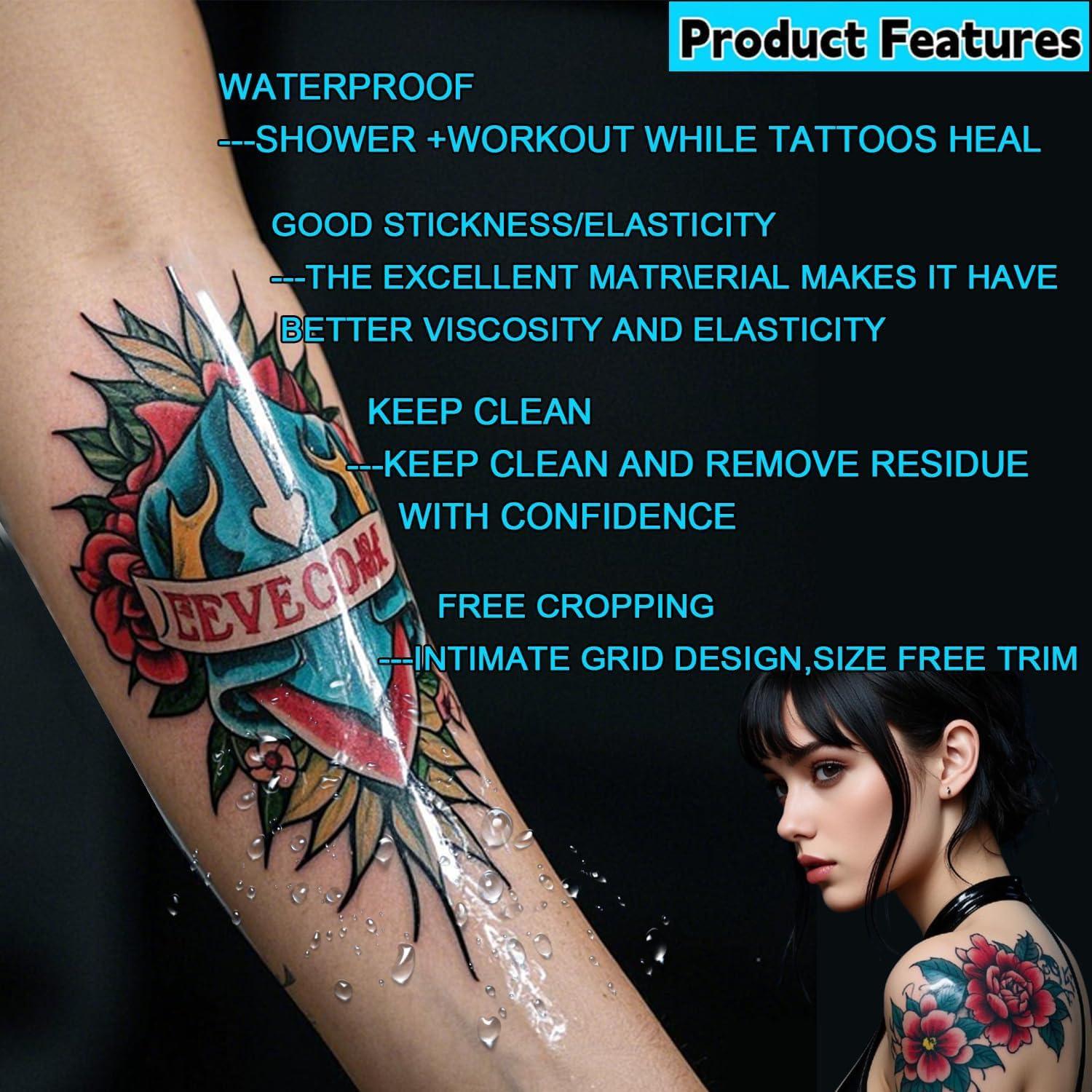 Vendaje Impermeable ANAMPION 15.24cm x 1.83m para Tatuajes