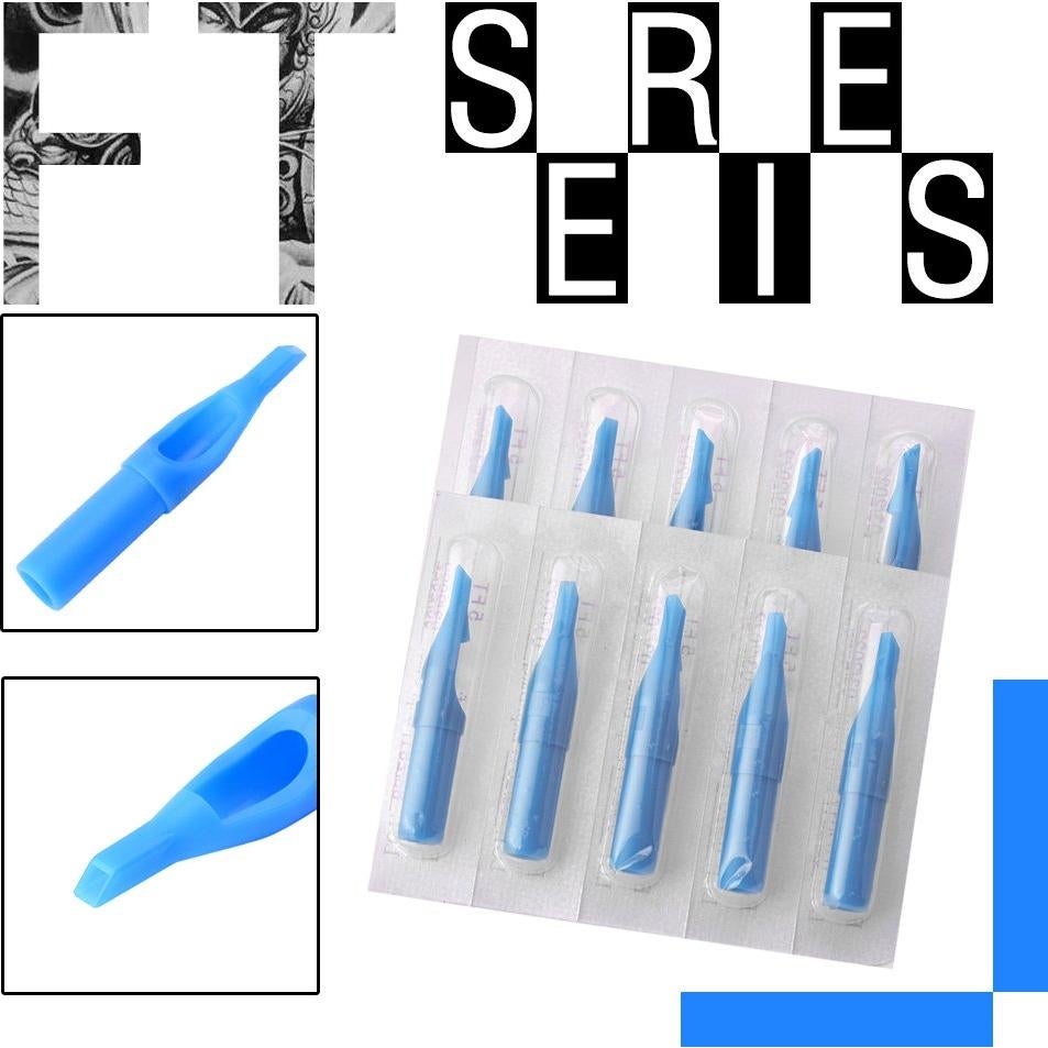 Puntas de Tatuaje Desechables ATOMUS 50pcs Mezcla 3RT-9DT