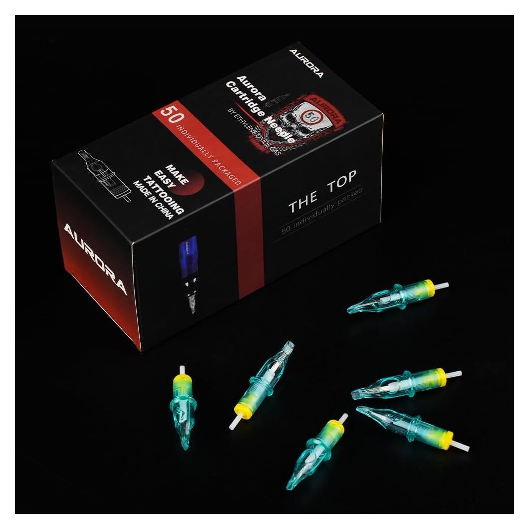 Caja de Agujas de Tatuaje AURORA 20 Unidades RL #12