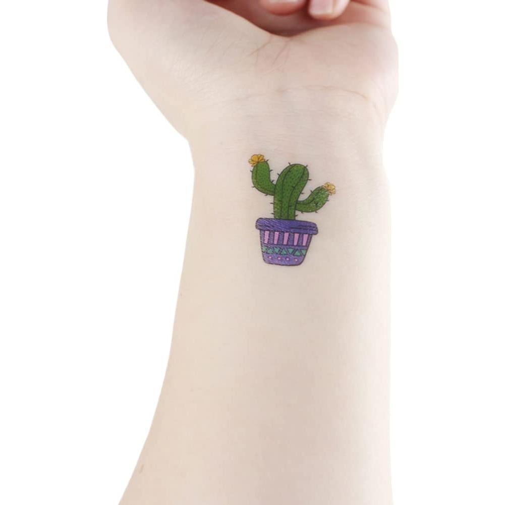 6 Hojas de Tatuajes Temporales Oottati a Prueba de Agua 120x75mm