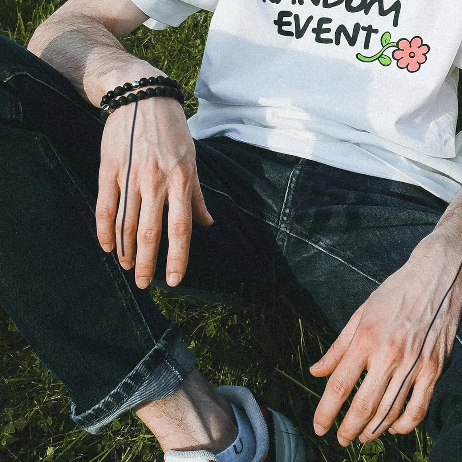 Tatuajes Temporales Minimalistas WEEKINK - Larga Duración, Geométricos