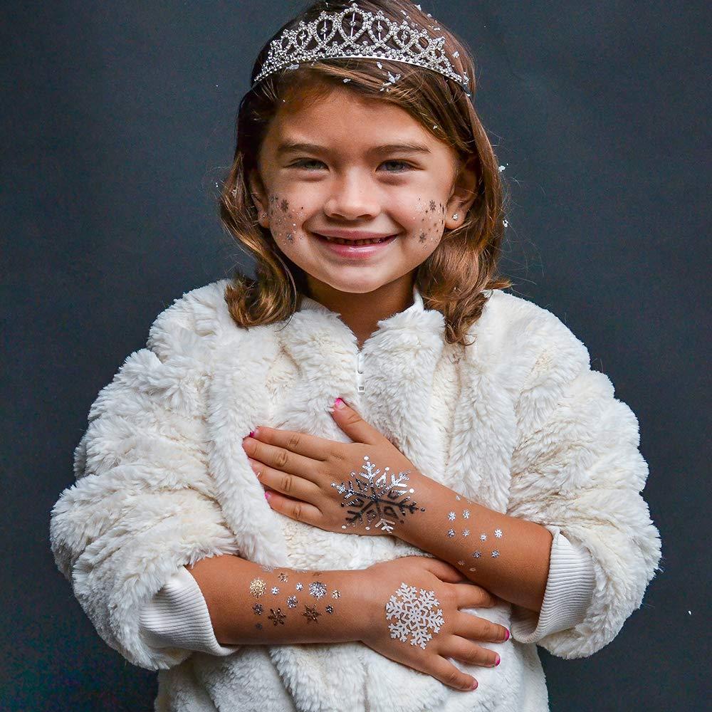 Set de 25 Tatuajes Temporales Metálicos Flash Tattoos