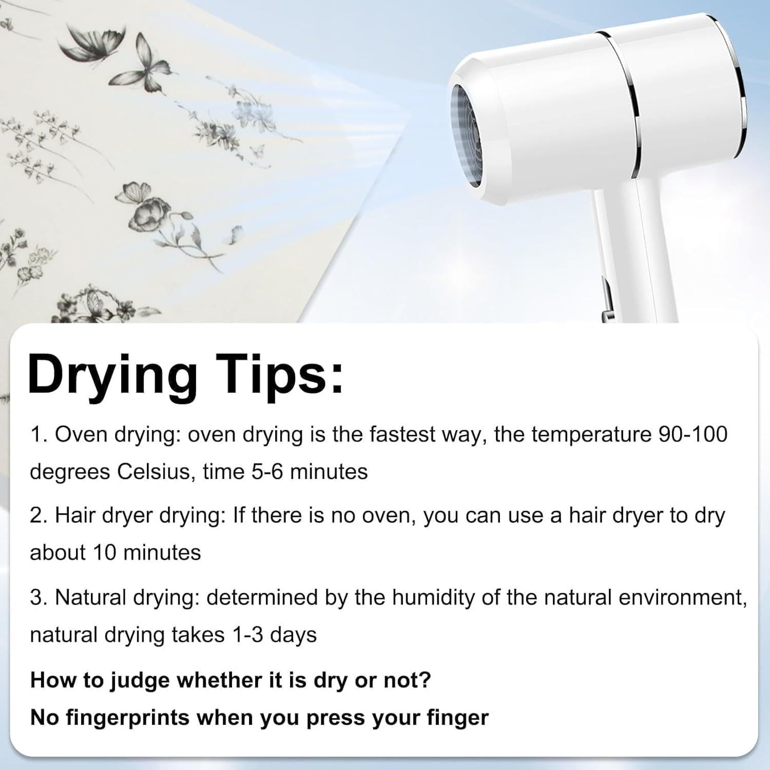 CARGEN Papel de Tatuaje Temporal Imprimible 10 Juegos 21.6x27.9cm