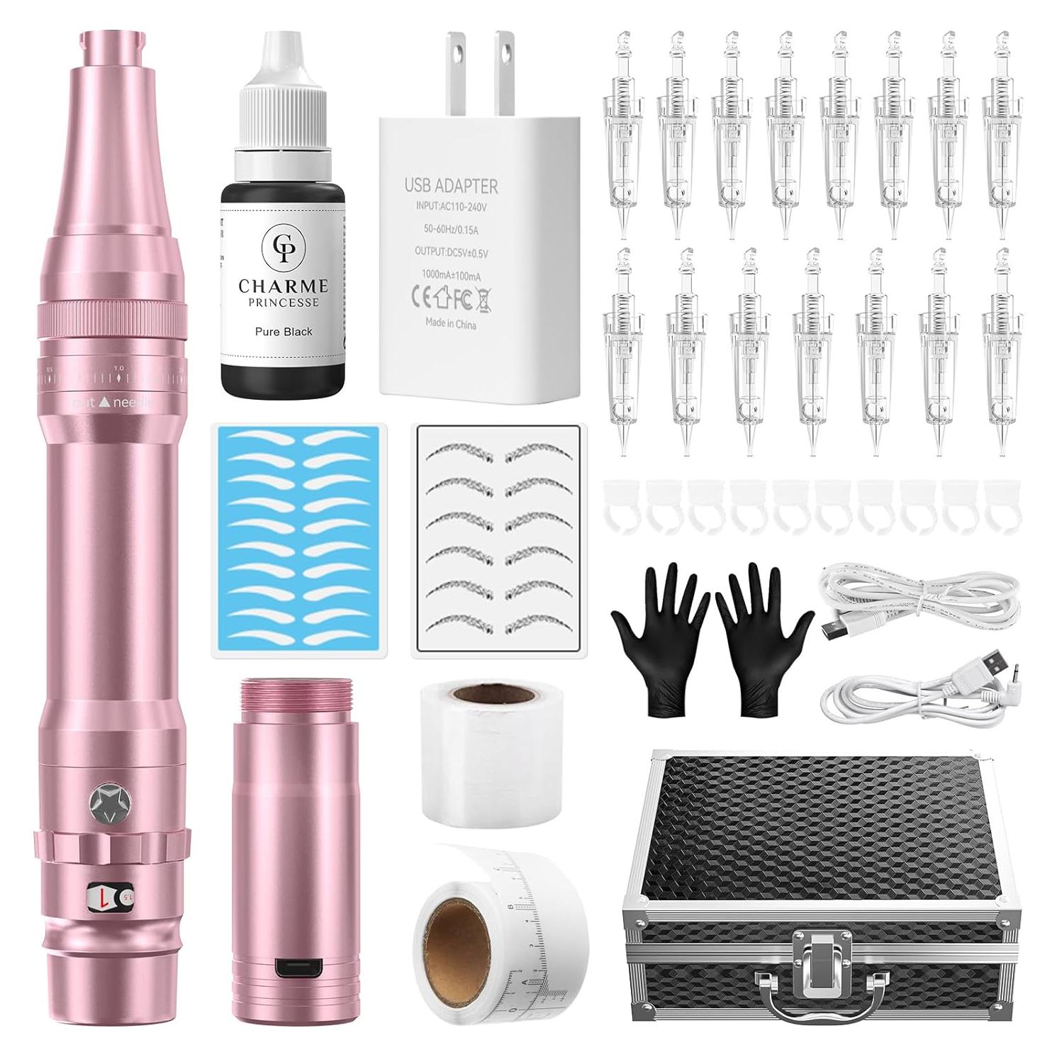 Kit de Maquillaje Permanente Inalámbrico Charme Princesse EK403-4