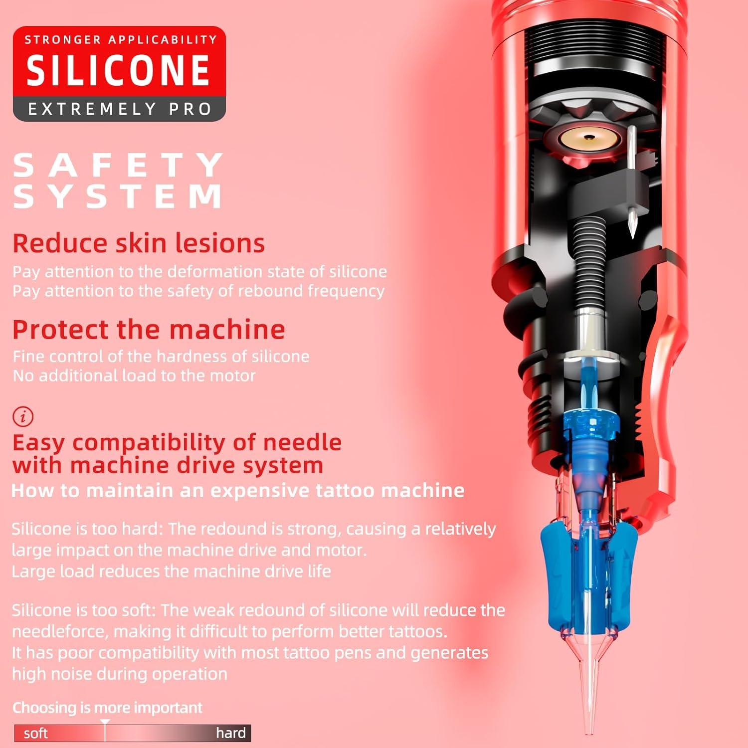 Kit de Tatuaje Inalámbrico Poseidon con 20 Agujas y 11 Tintas