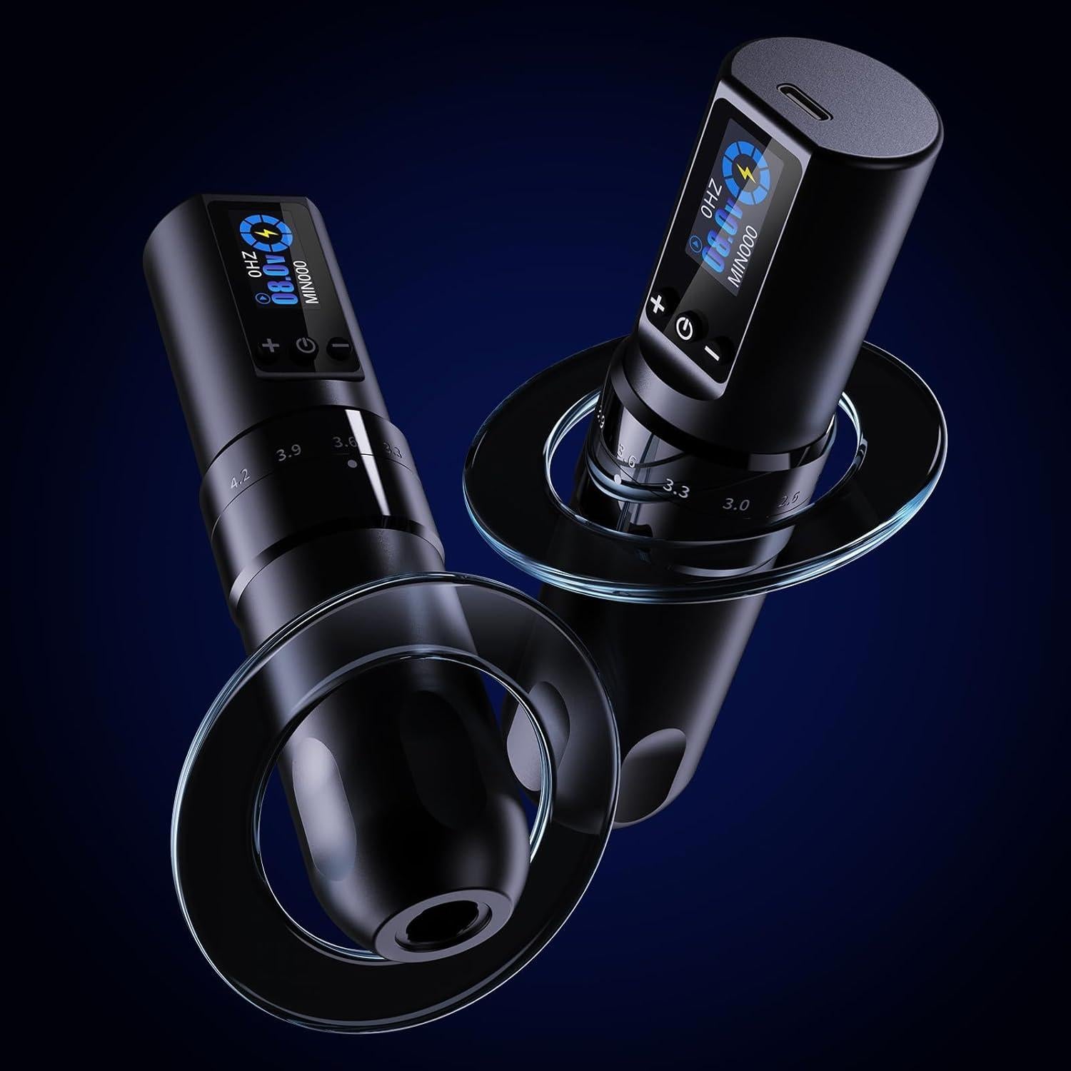 Máquina de Tatuaje Inalámbrica INKin 1600mAh Ajustable 2.2-4.2mm