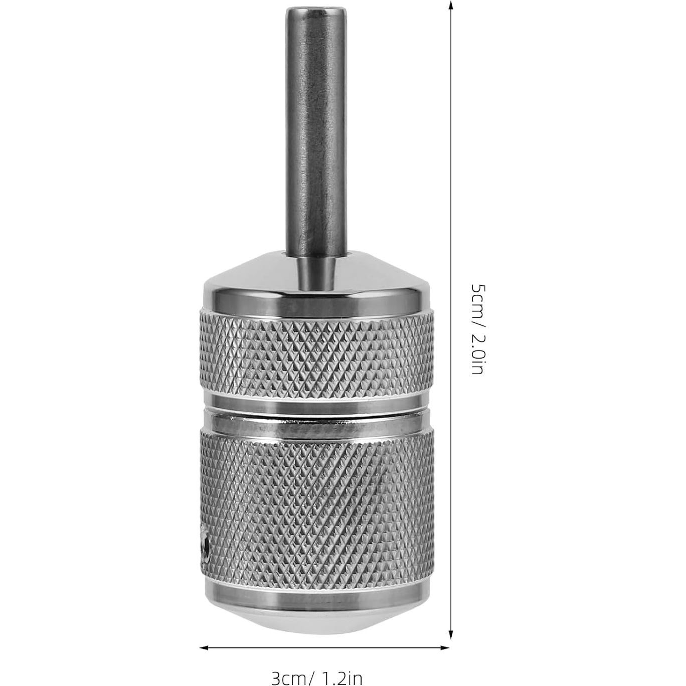 Agarre de Tatuaje Artibetter Acero Inoxidable 30mm Antideslizante