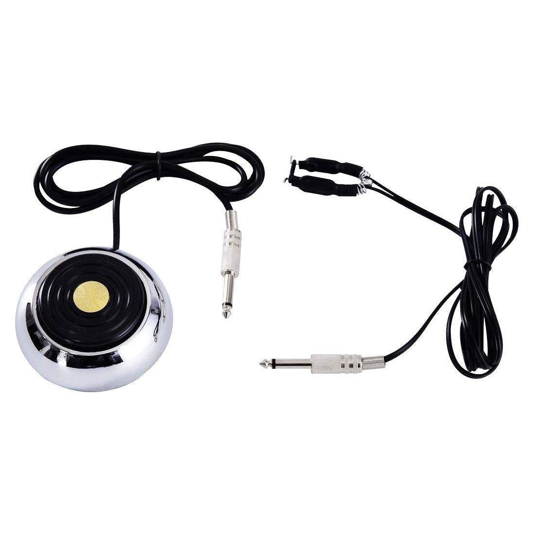 Pedal de Tatuaje y Cable de Clip Nuevo Star Tattoo 360 GEM Pro