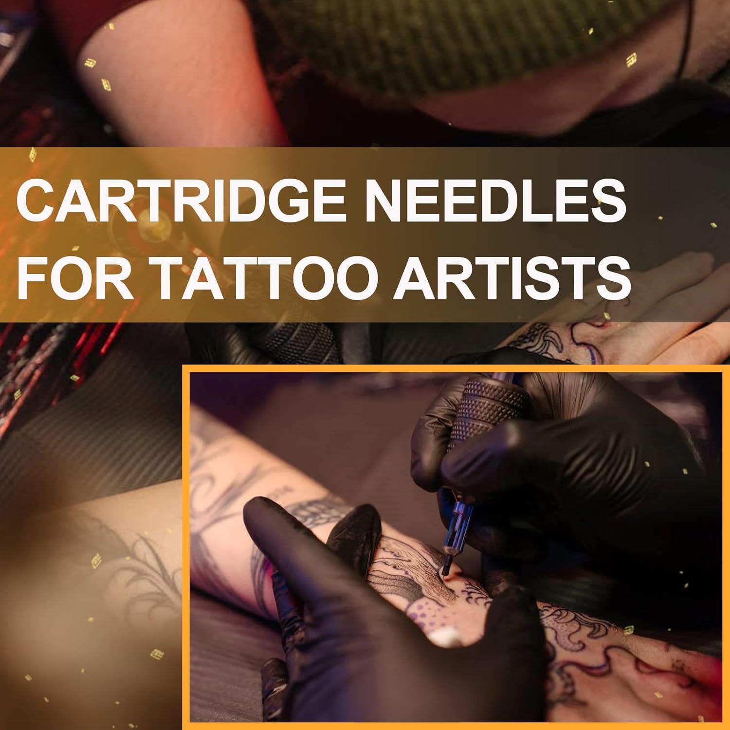 Cartuchos de Agujas de Tatuaje TONBAO 60pcs Variados 0.35mm