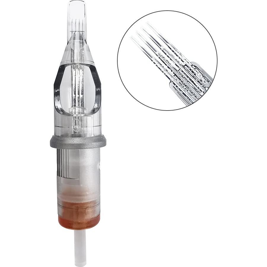 Agujas de Tatuaje Desechables Dsengz 4x1203RL para Sombreado