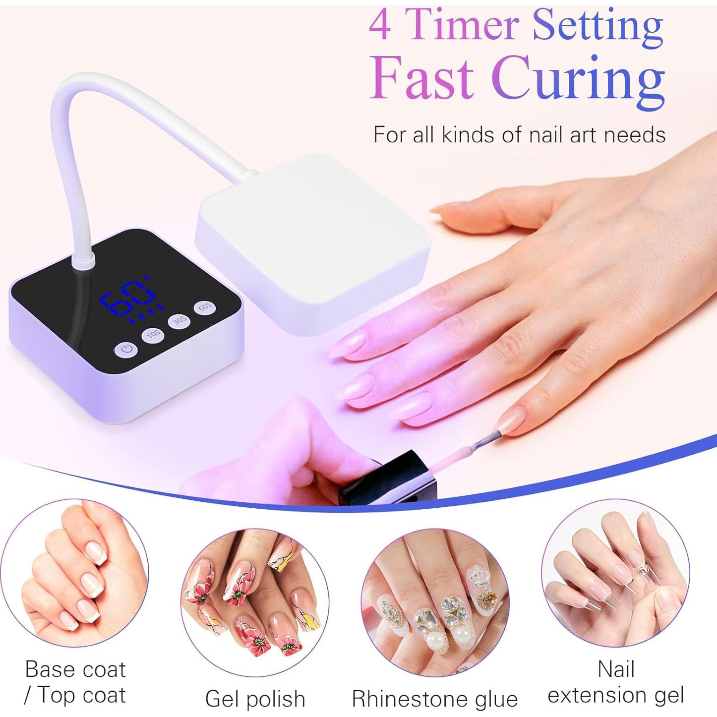 Lámpara LED para Uñas de Gel Smallegg 36W Inalámbrica