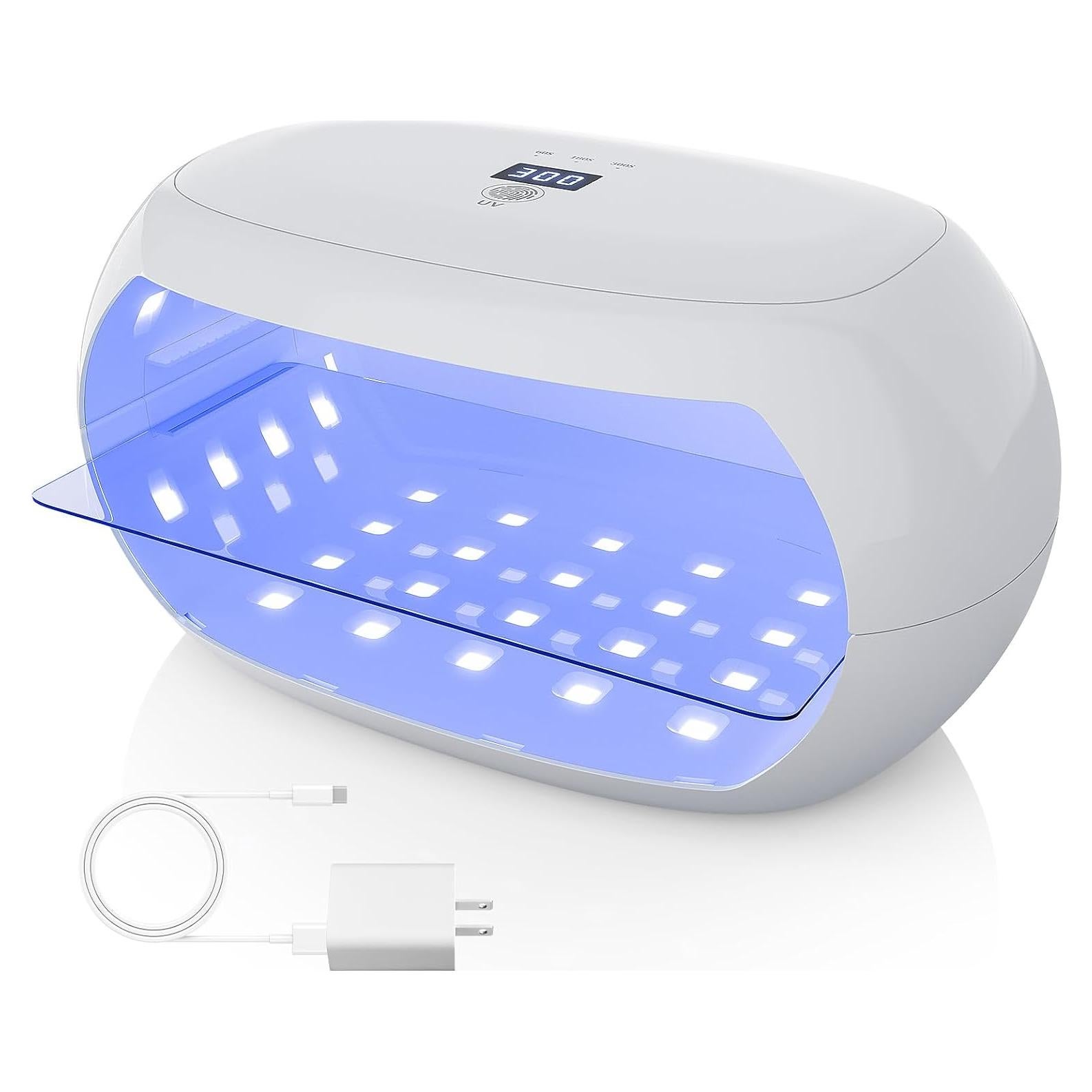 Lámpara UV PUWANJILI para Curado de Resina 56 LED 360°